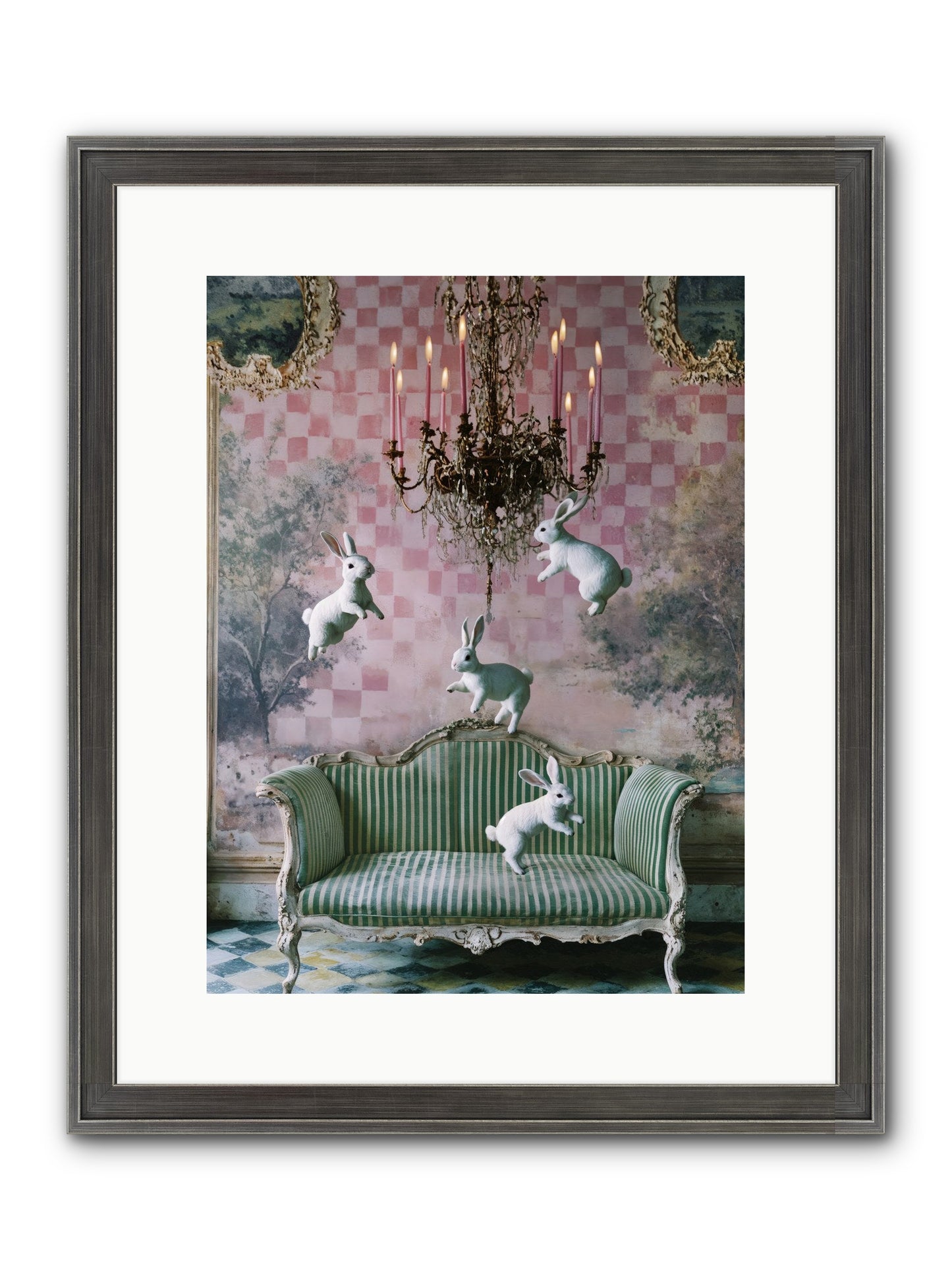 Sugar Thistle Tales Framed Print - Slimwoods Black/Silver 12x16