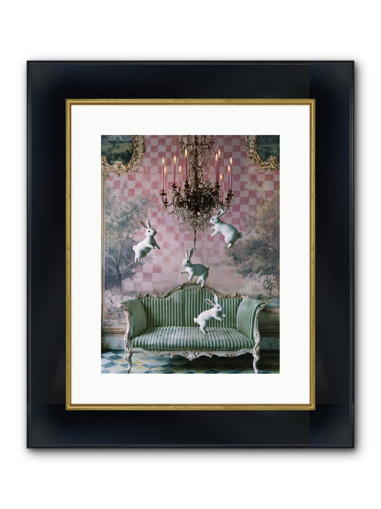 Sugar Thistle Tales Framed Print - Wide Black w/Gold 12x16