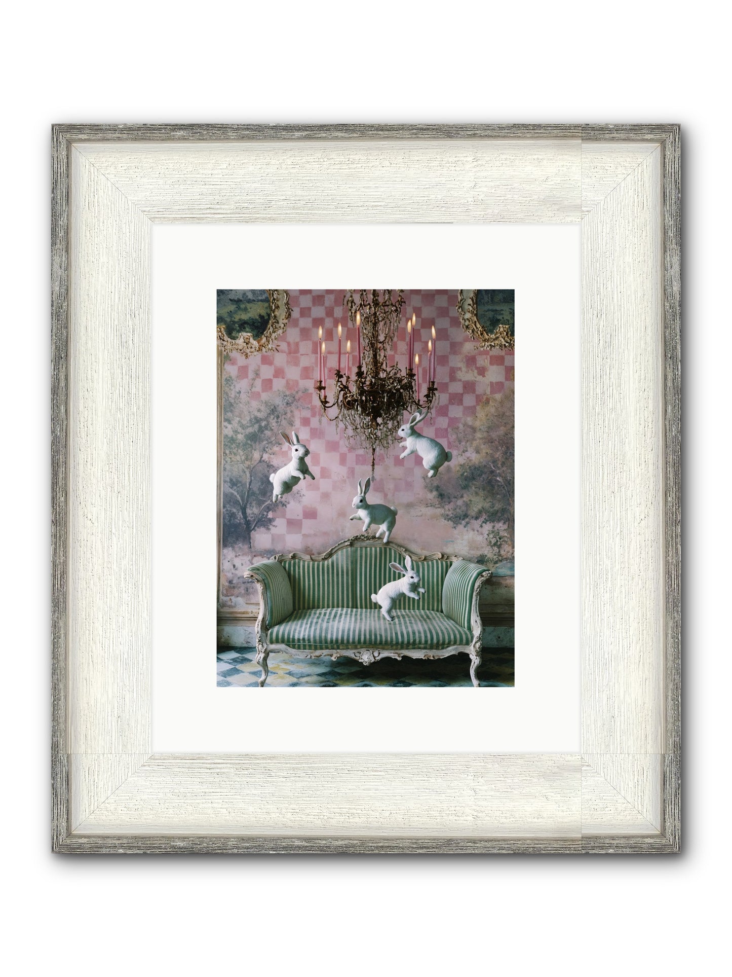 Sugar Thistle Tales Framed Print - Driftwood White 9x12