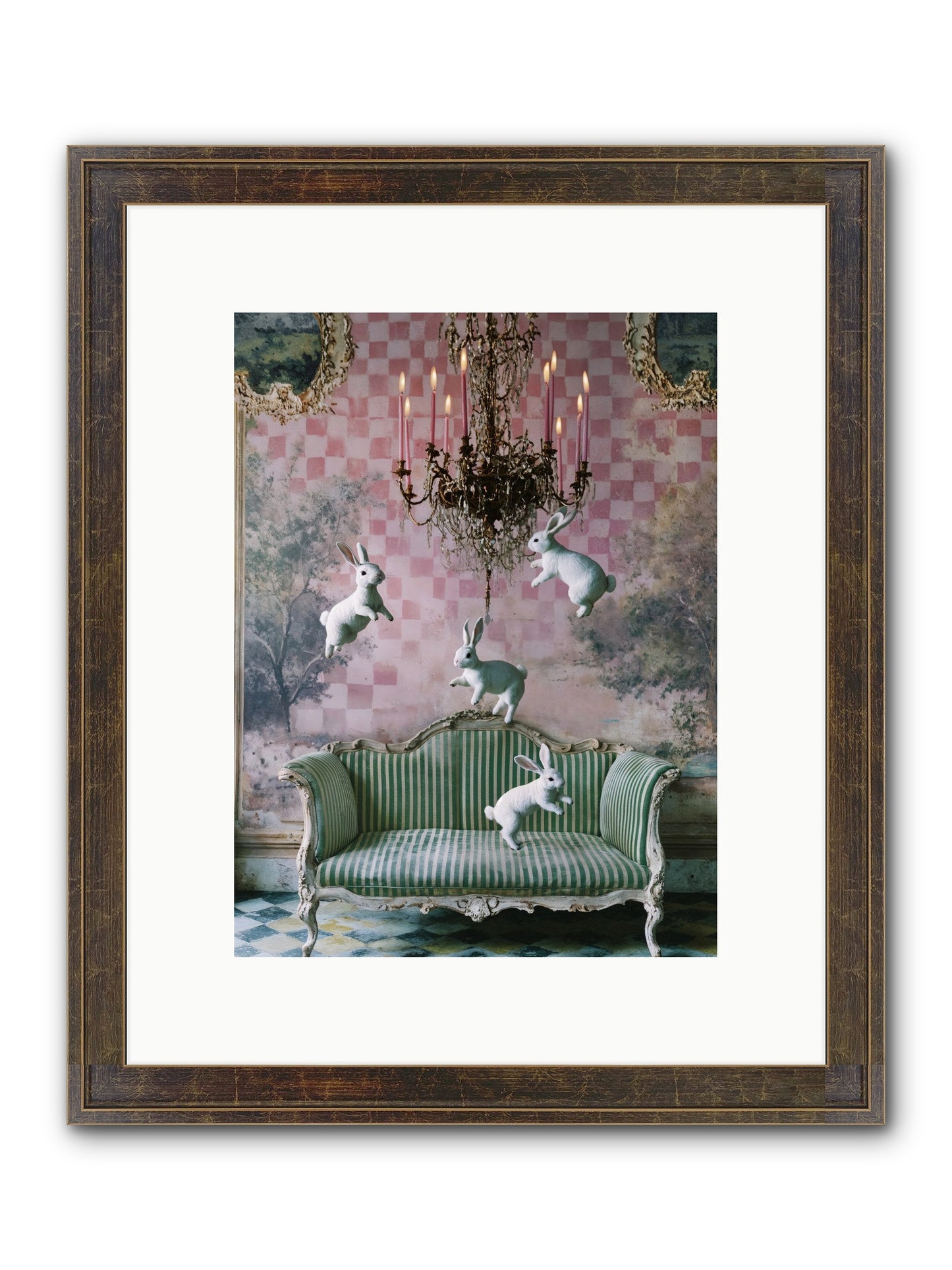 Sugar Thistle Tales Framed Print - Slimwoods Black/Gold 9x12