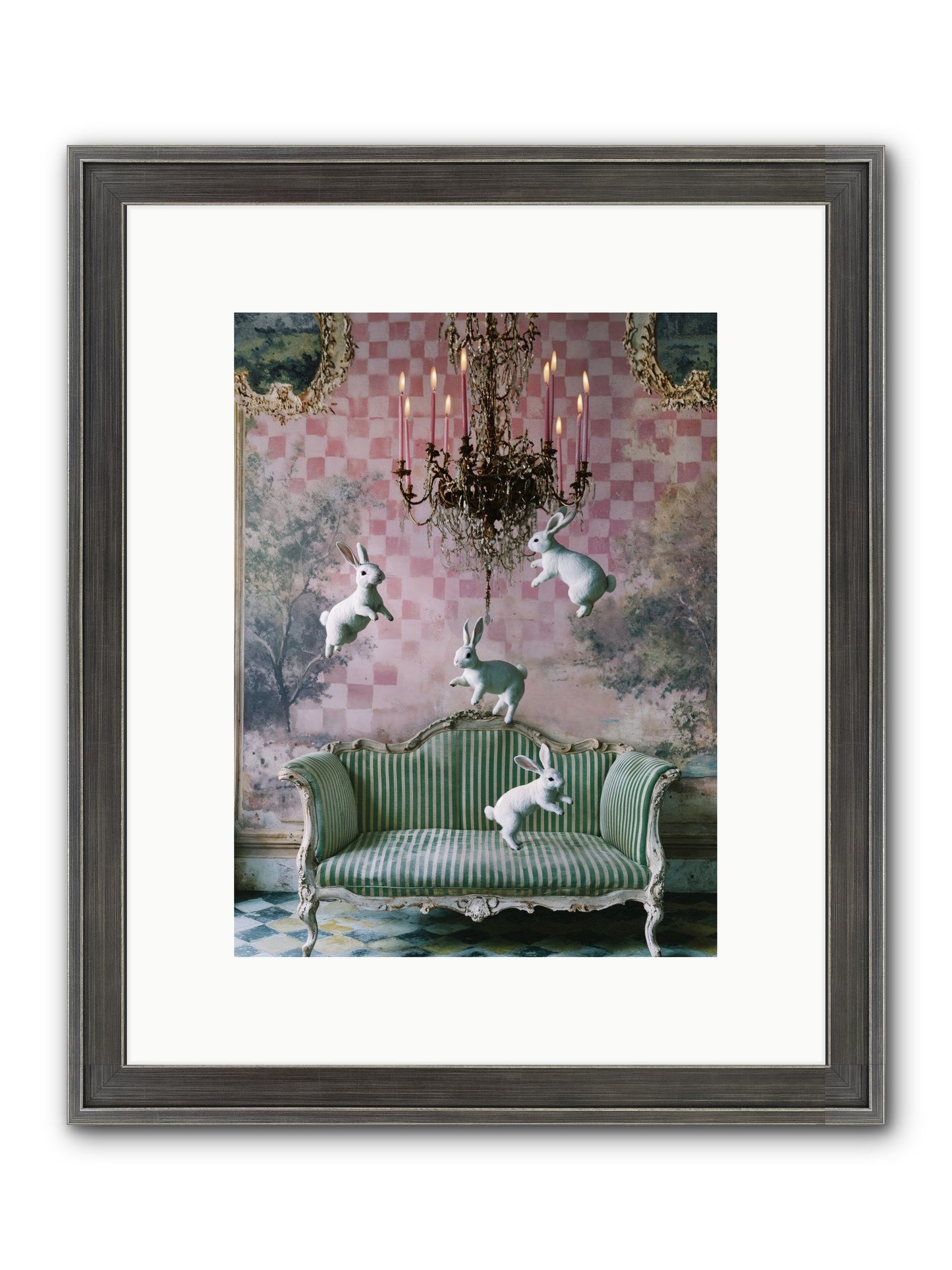 Sugar Thistle Tales Framed Print - Slimwoods Black/Silver 9x12