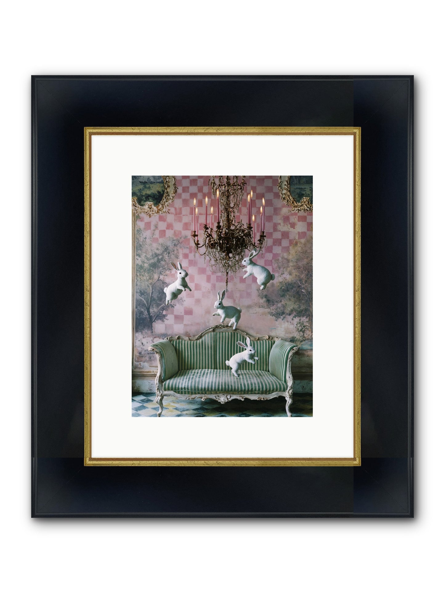 Sugar Thistle Tales Framed Print - Wide Black w/Gold 9x12