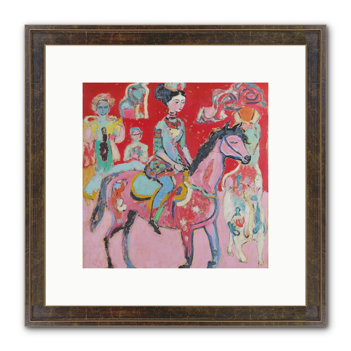Sugared Dreams Framed Print - Slimwoods Black/Gold 10x10