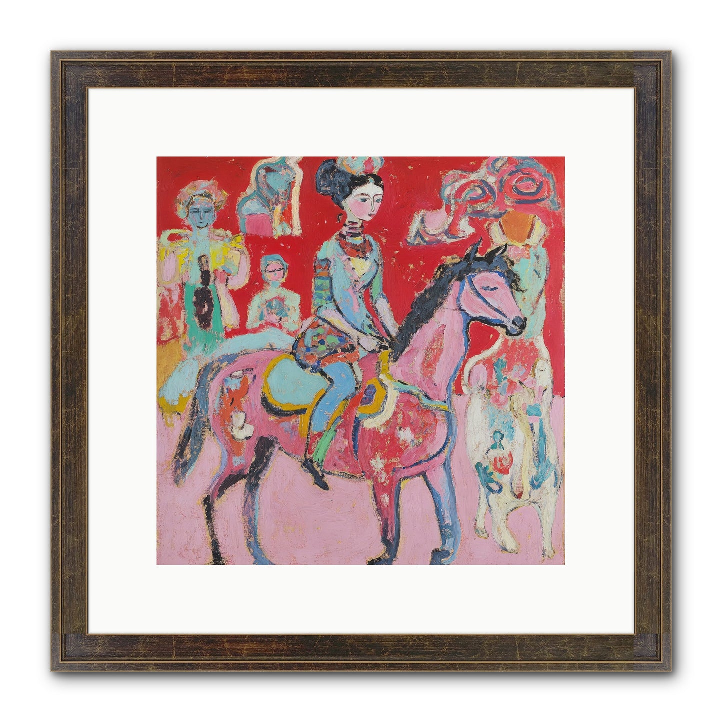 Sugared Dreams Framed Print - Slimwoods Black/Gold 12x12