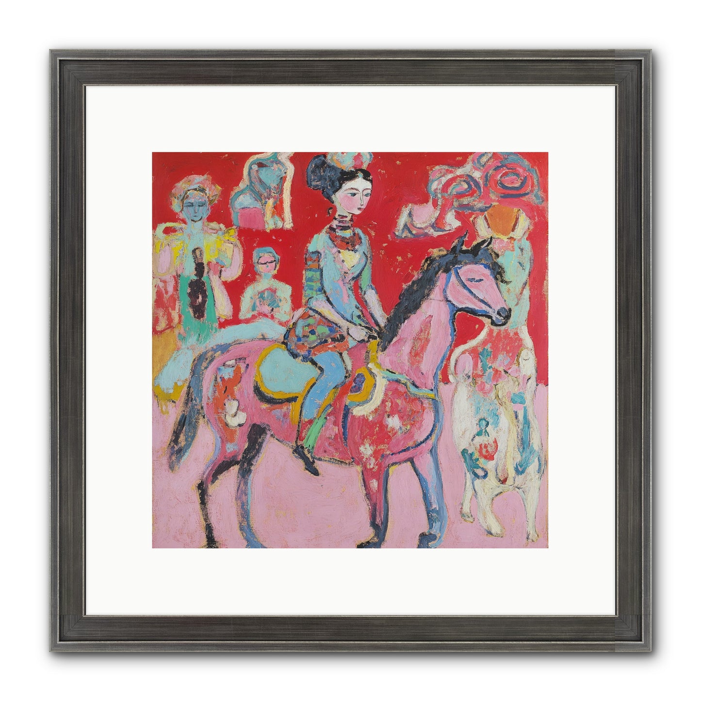 Sugared Dreams Framed Print - Slimwoods Black/Silver 12x12