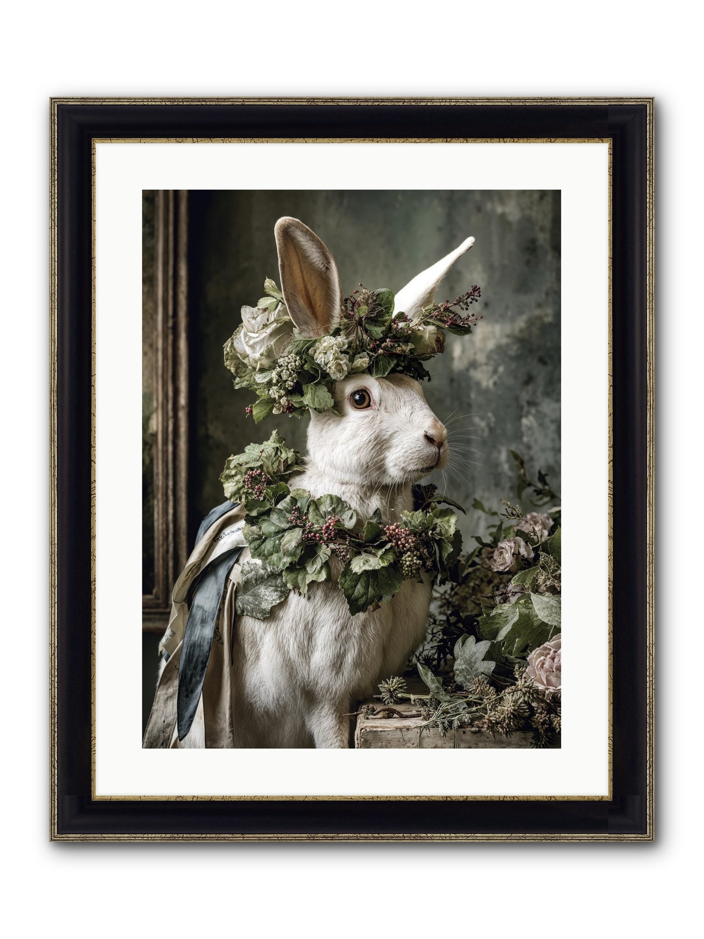 Sumerlin Framed Print - Black & Gold 18x24