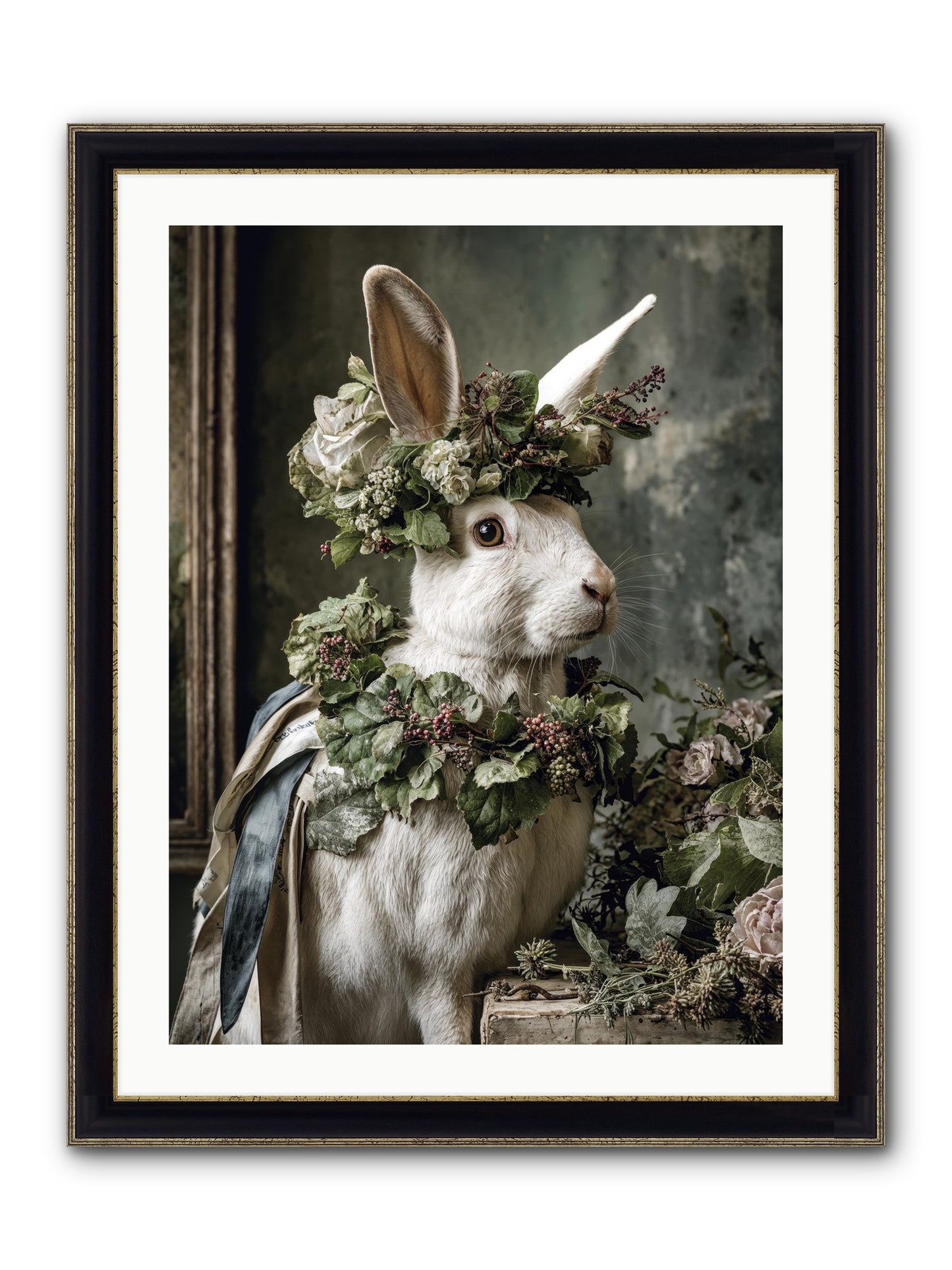 Sumerlin Framed Print - Black & Gold 24x32