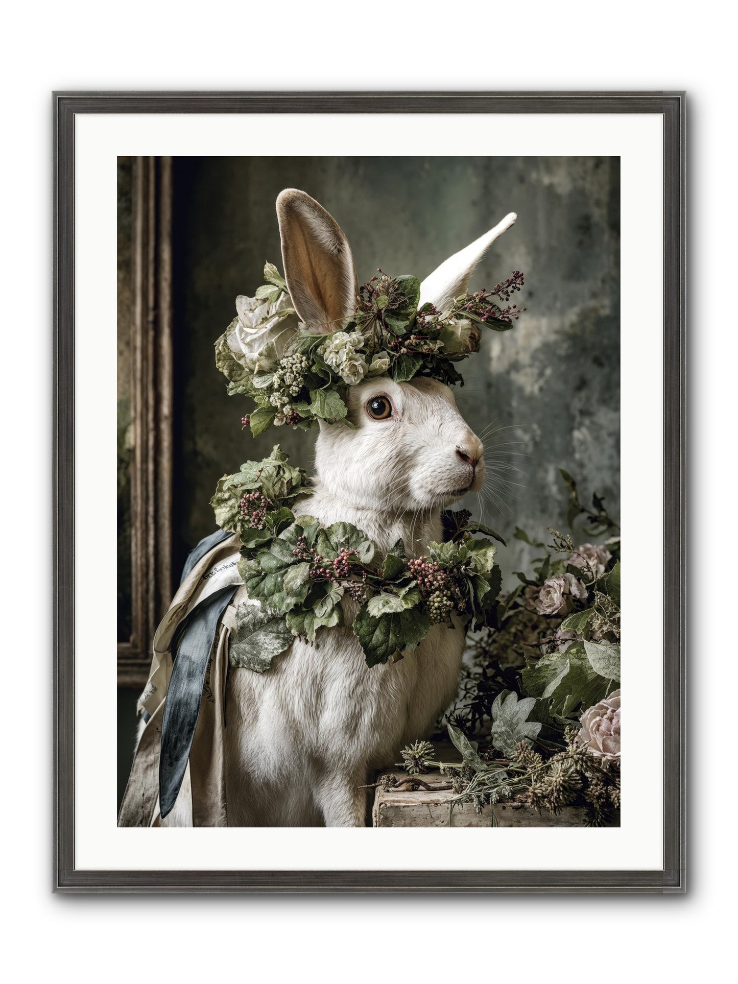 Sumerlin Framed Print - Slimwoods Black/Silver 24x32