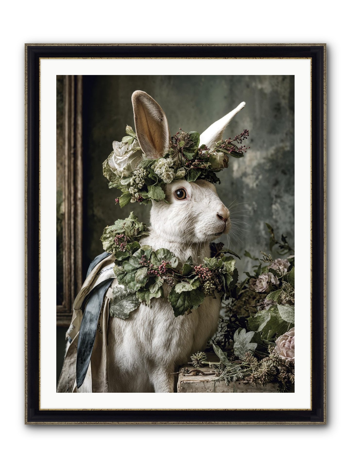 Sumerlin Framed Print - Black & Gold 30x40