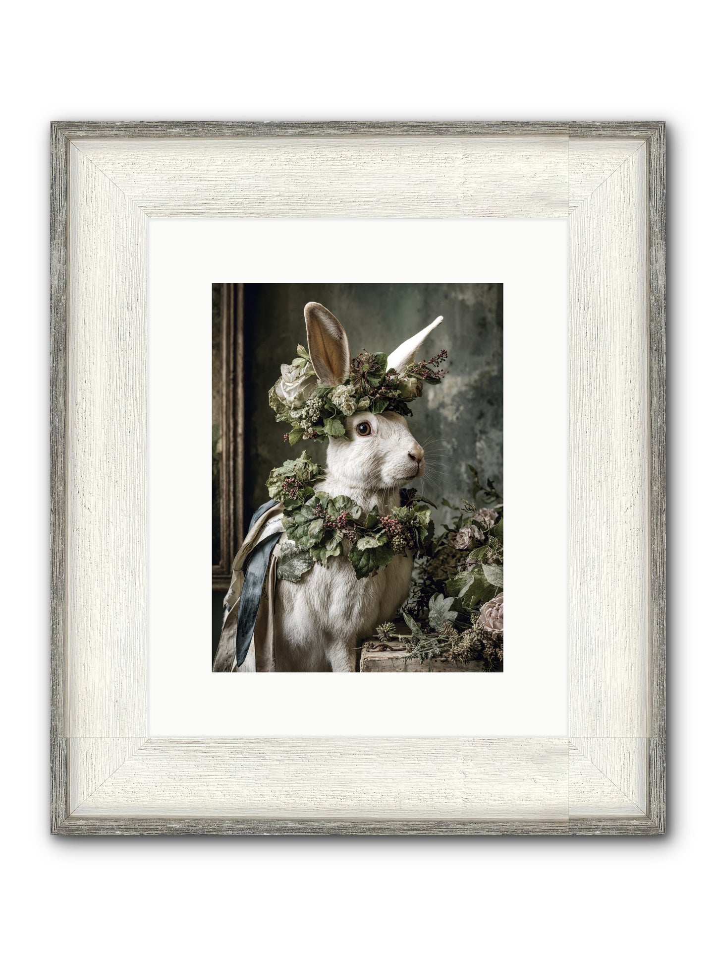 Sumerlin Framed Print - Driftwood White 9x12