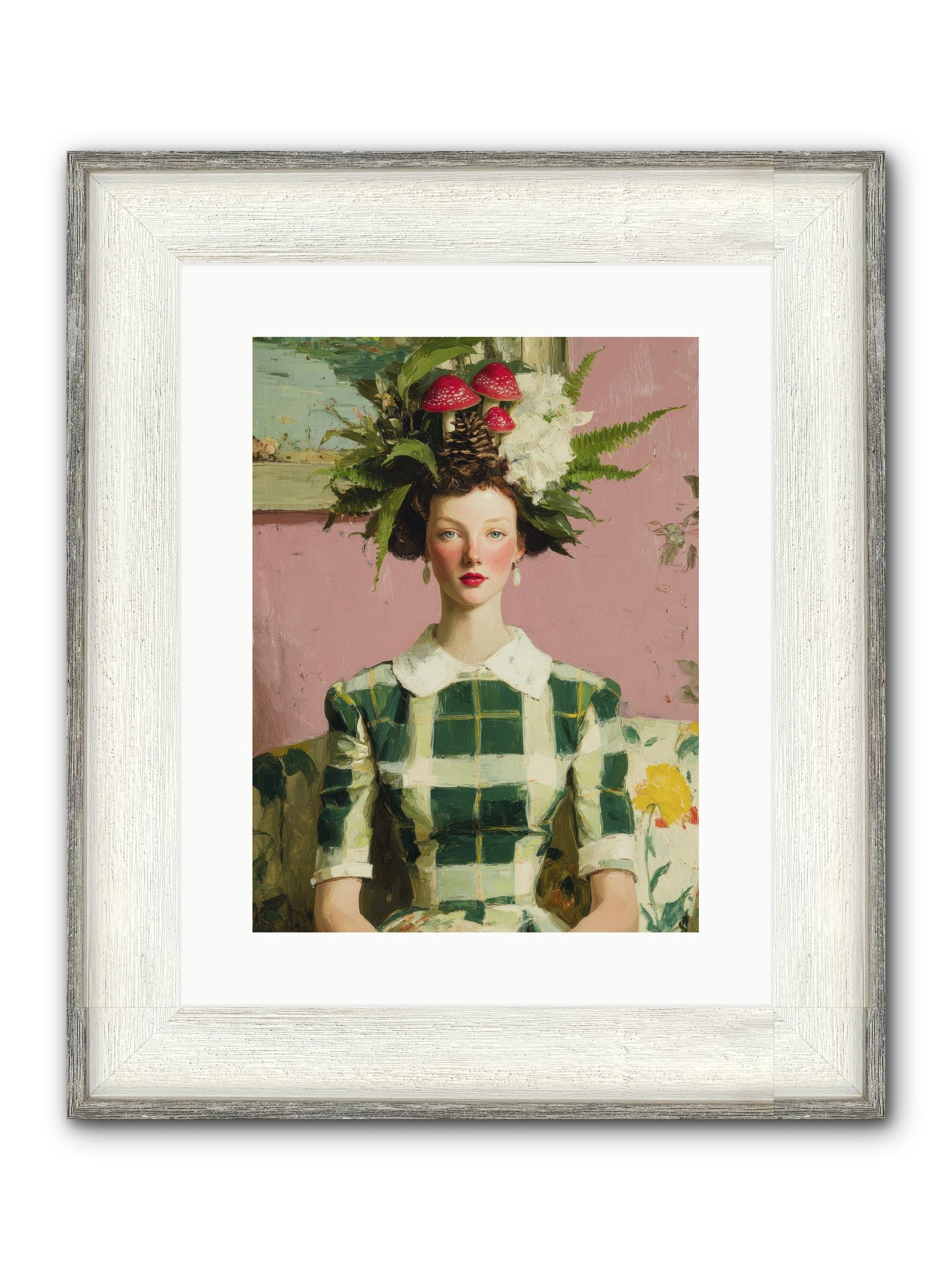 Summer Guests Only Framed Print - Driftwood White 12x16