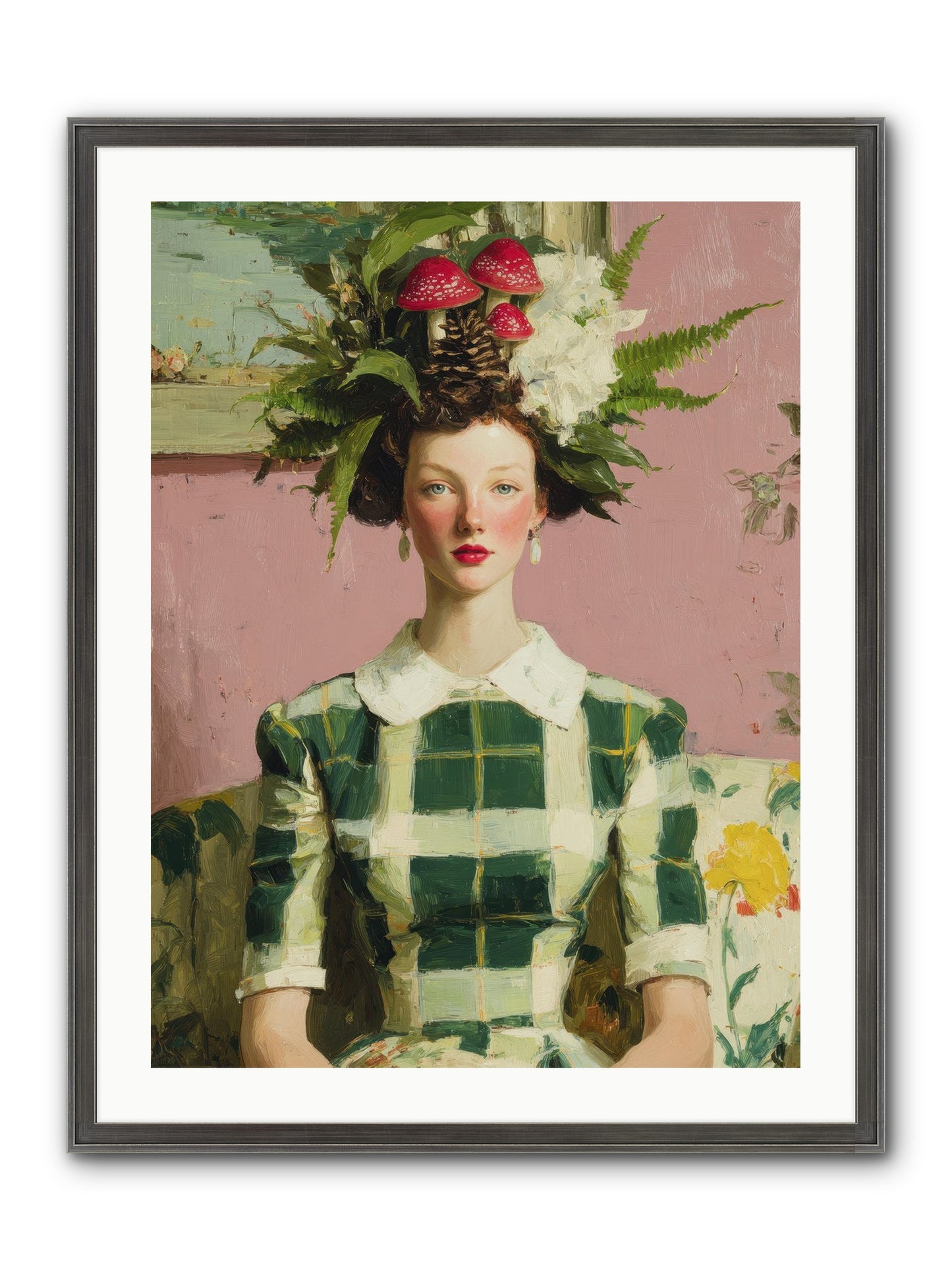 Summer Guests Only Framed Print - Slimwoods Black/Silver 24x32