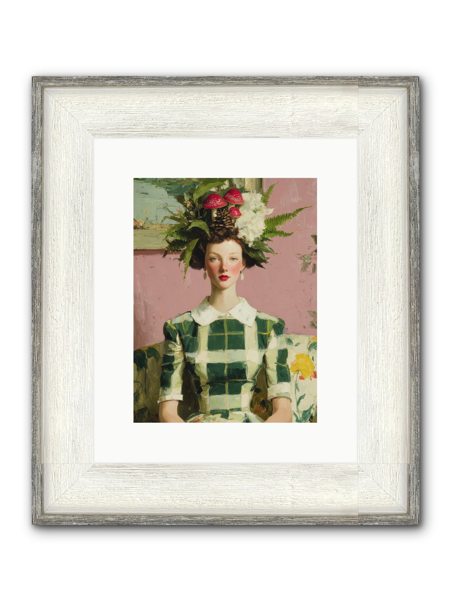 Summer Guests Only Framed Print - Driftwood White 9x12