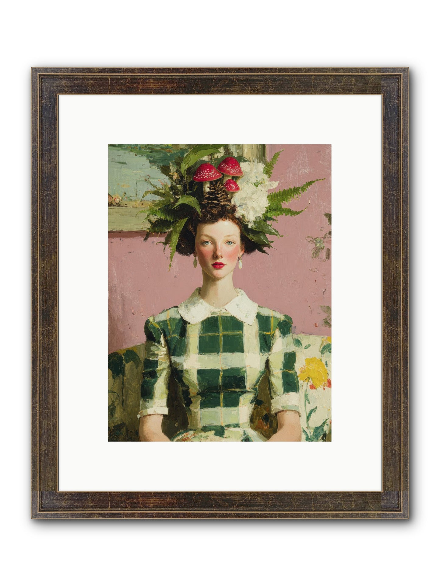 Summer Guests Only Framed Print - Slimwoods Black/Gold 9x12