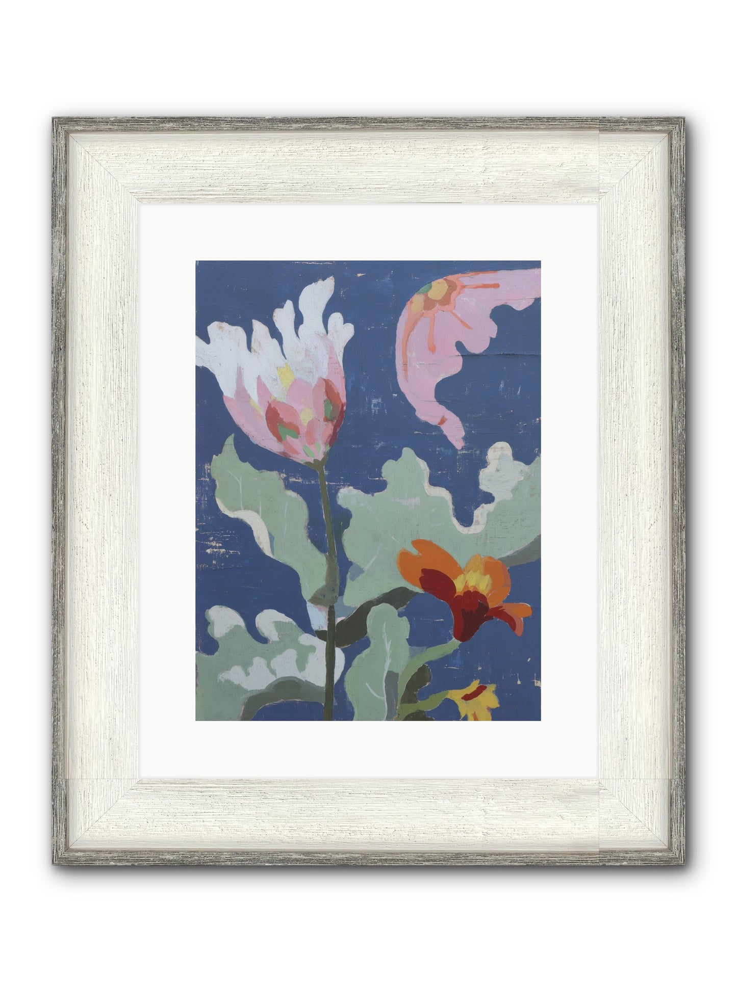 Summer Memory Framed Print - Driftwood White 12x16