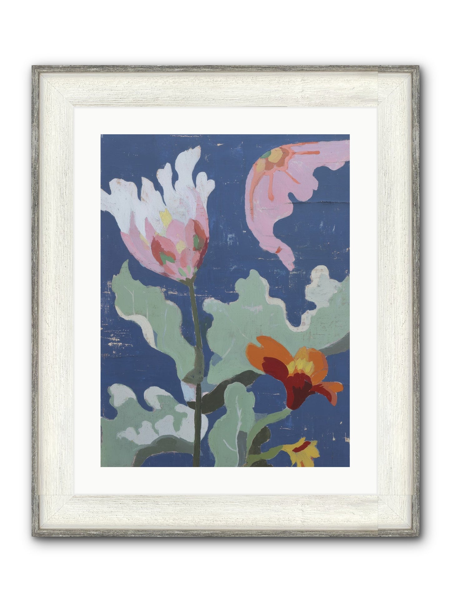 Summer Memory Framed Print - Driftwood White 18x24