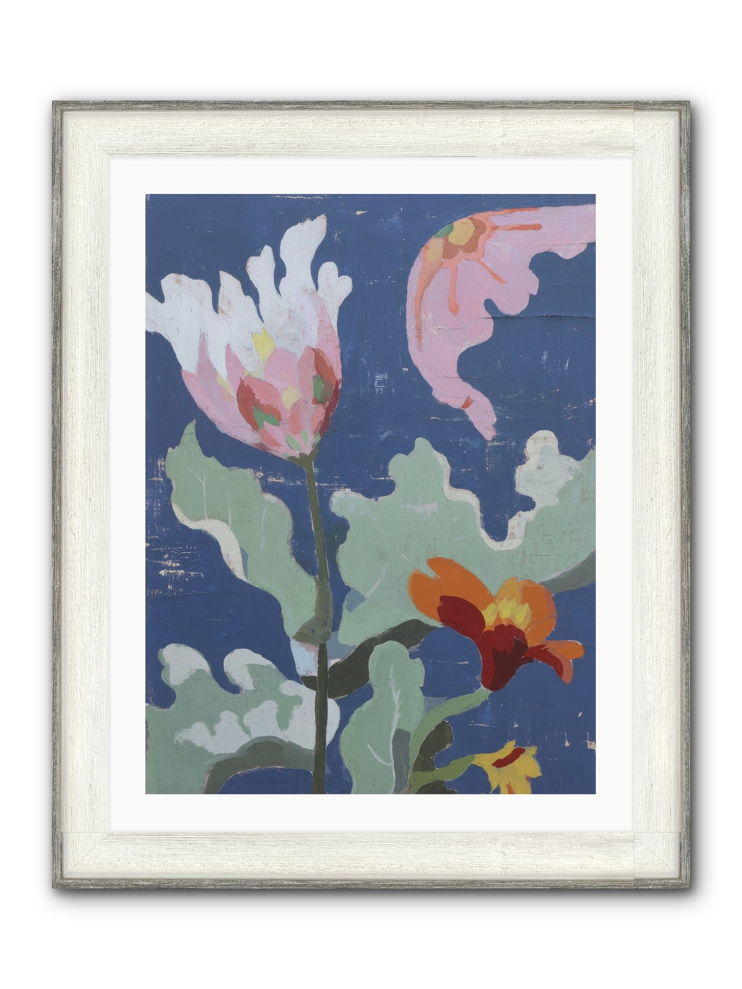 Summer Memory Framed Print - Driftwood White 24x32