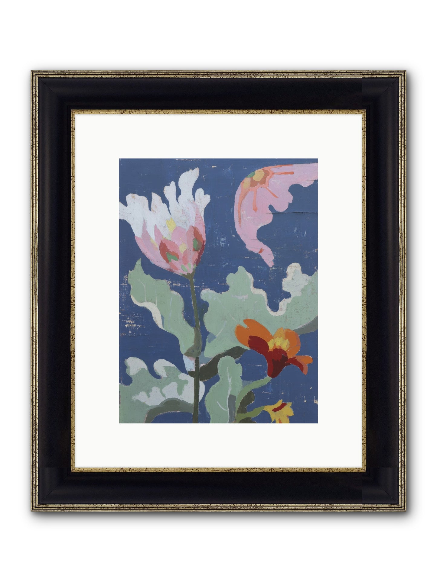 Summer Memory Framed Print - Black & Gold 9x12