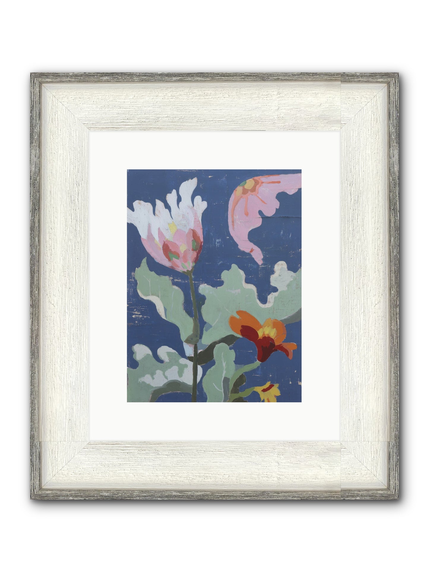 Summer Memory Framed Print - Driftwood White 9x12