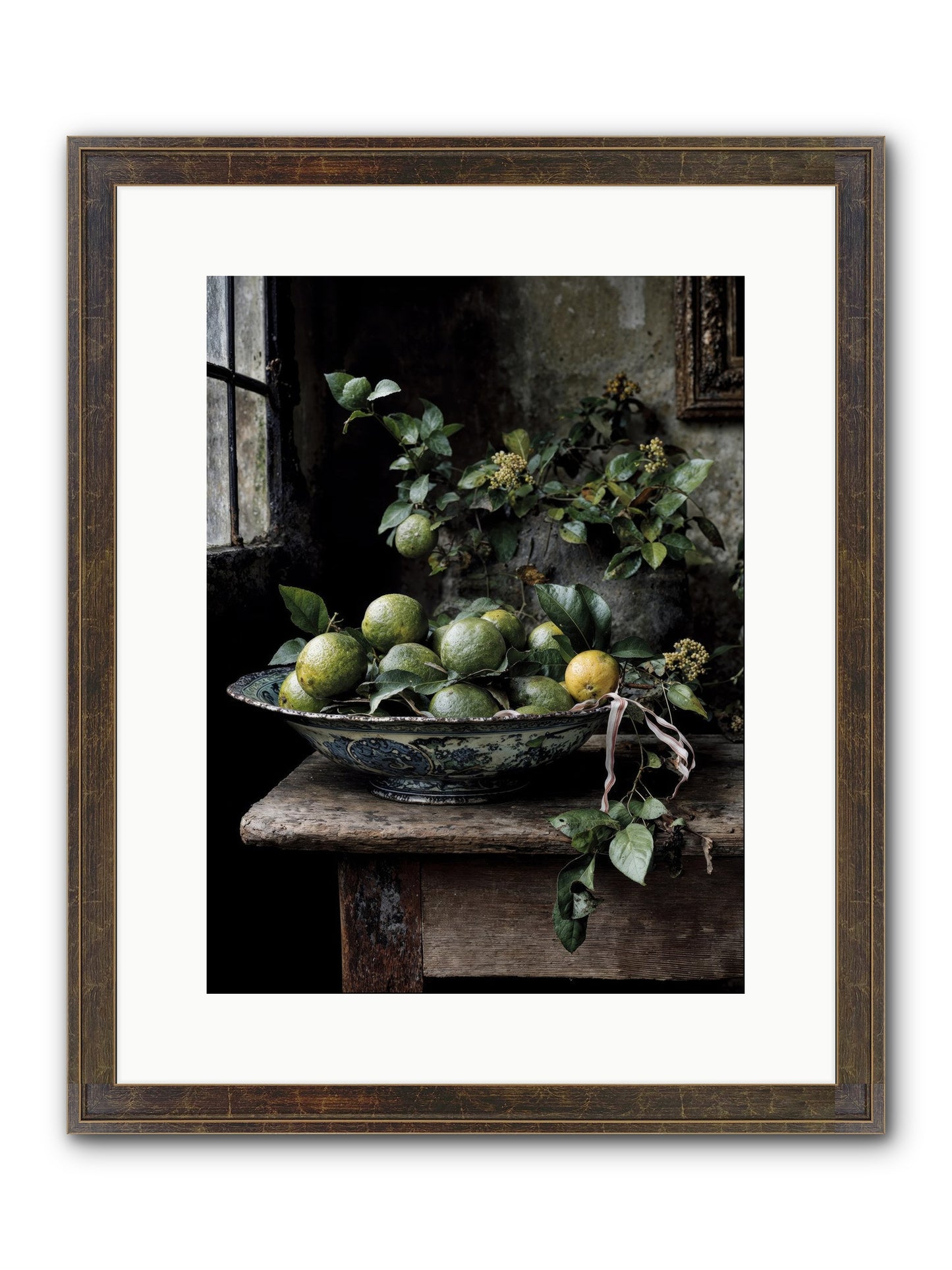 Summer's Golden Secret Framed Print - Slimwoods Black/Gold 12x16