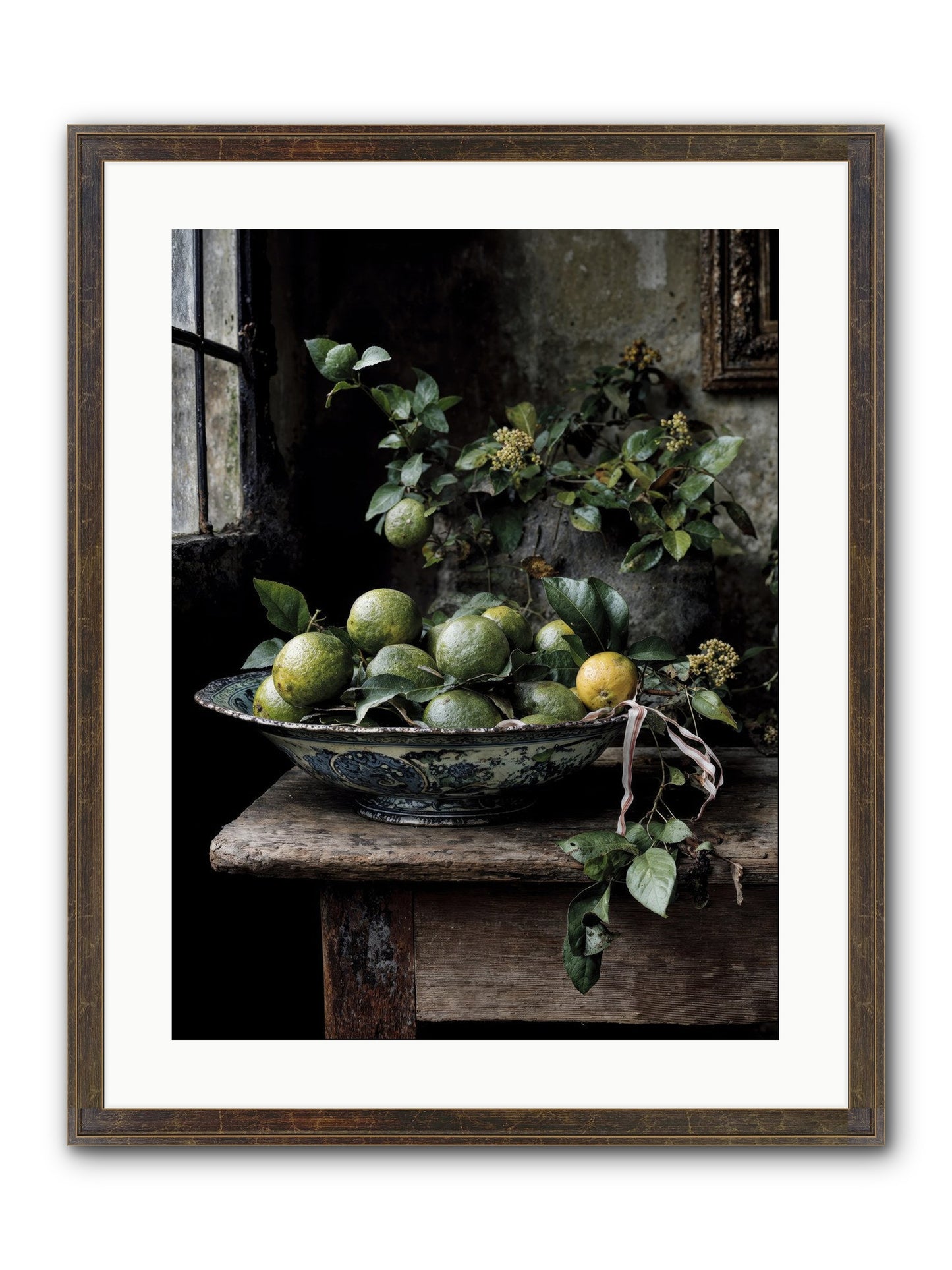 Summer's Golden Secret Framed Print - Slimwoods Black/Gold 18x24