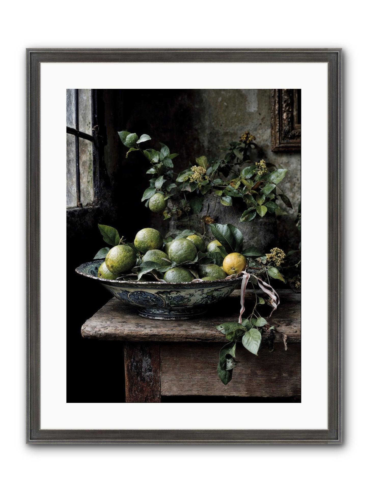 Summer's Golden Secret Framed Print - Slimwoods Black/Silver 18x24