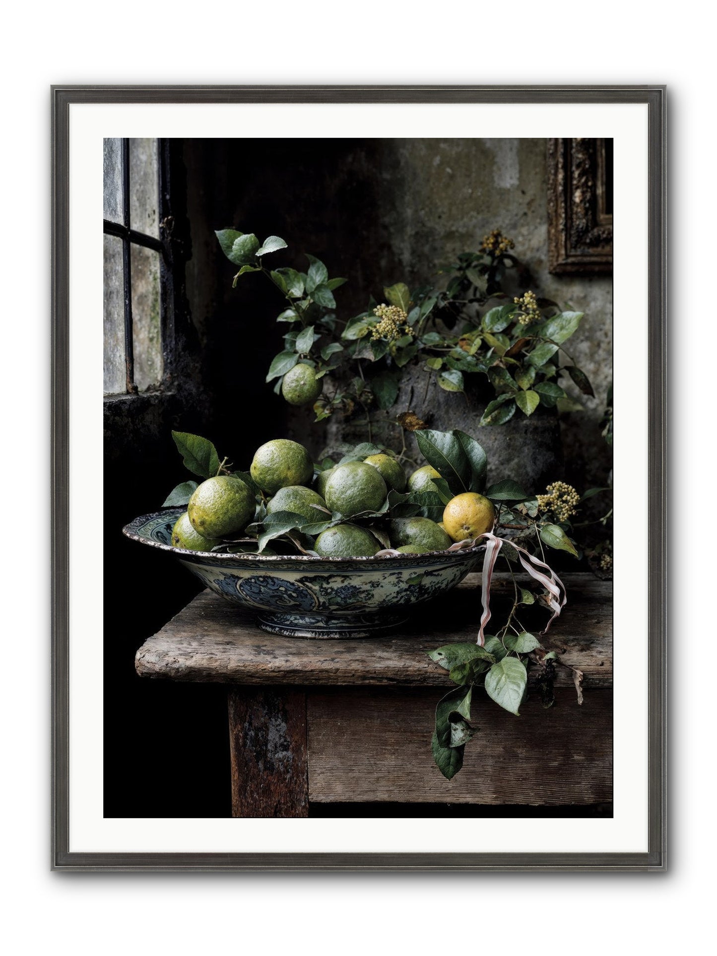 Summer's Golden Secret Framed Print - Slimwoods Black/Silver 30x40