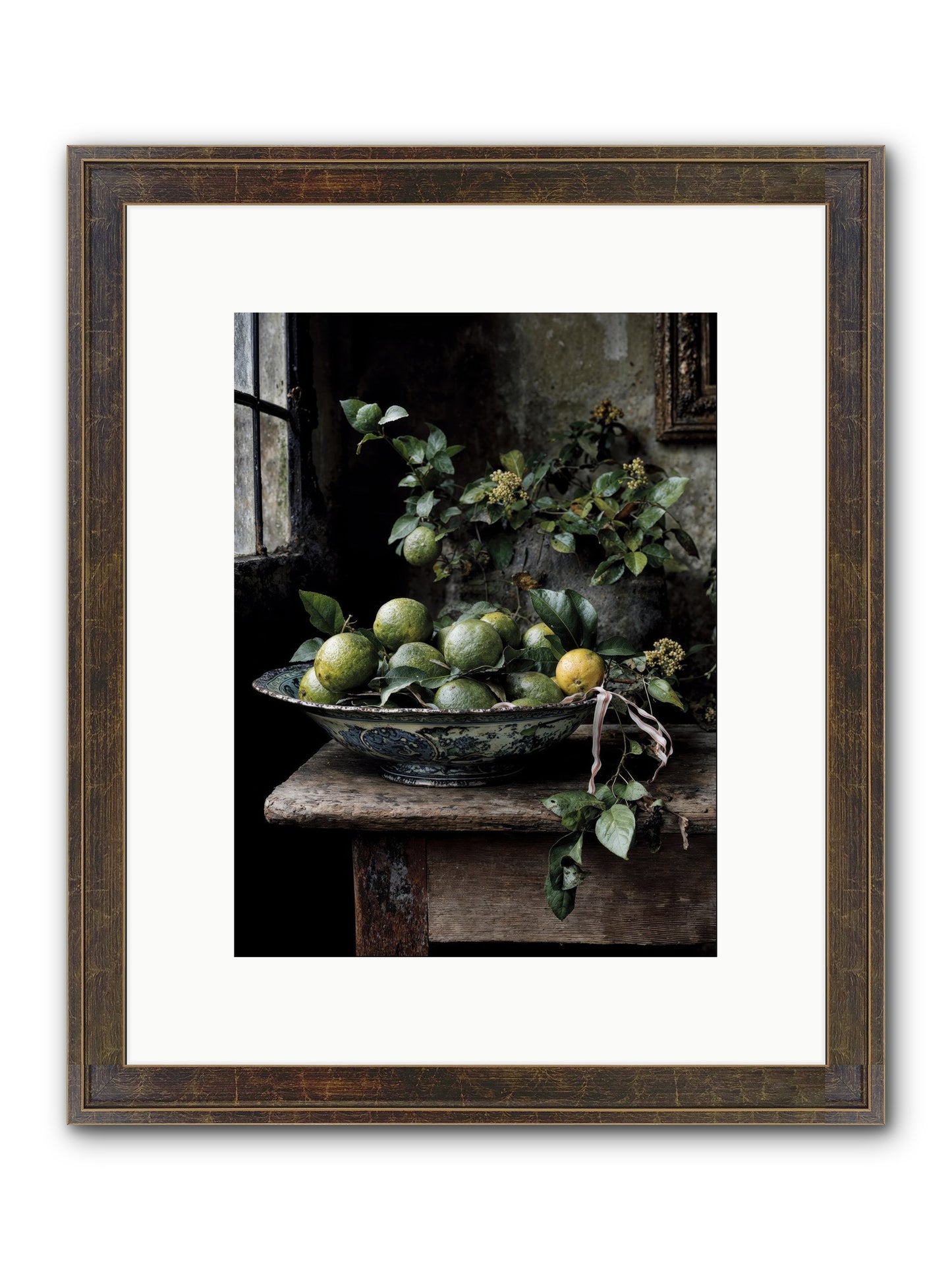 Summer's Golden Secret Framed Print - Slimwoods Black/Gold 9x12