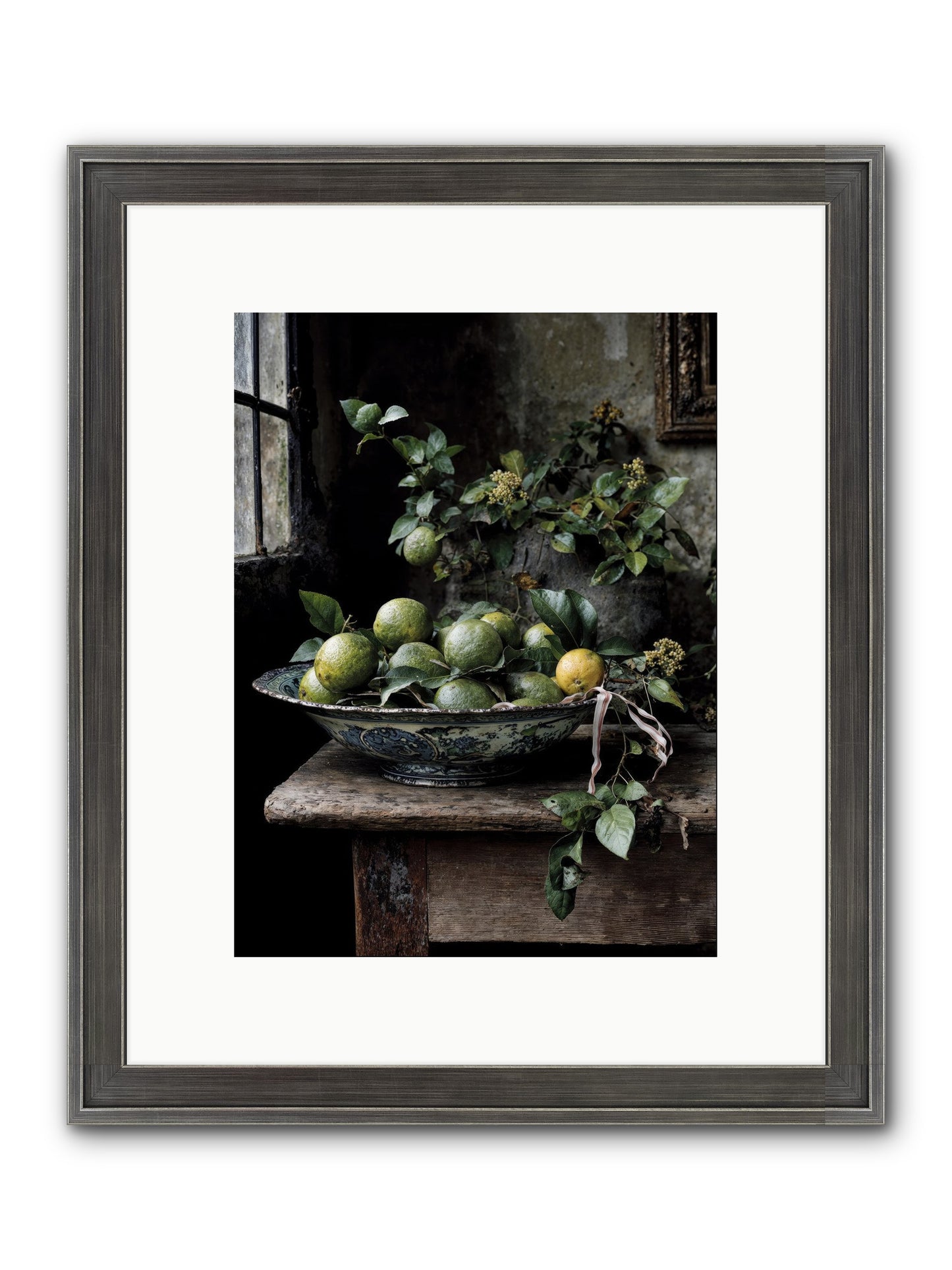 Summer's Golden Secret Framed Print - Slimwoods Black/Silver 9x12