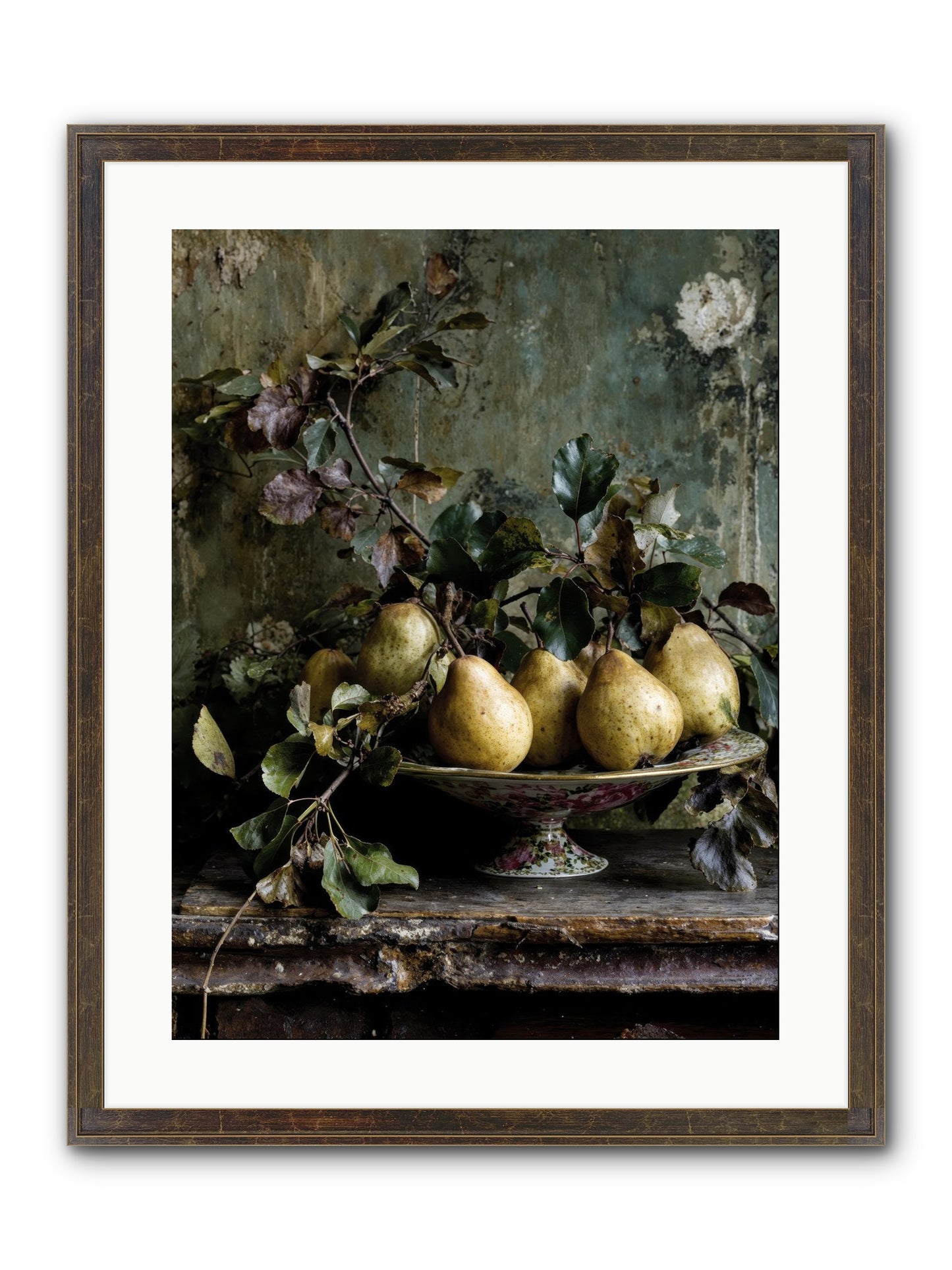 Summer's Grand Gesture Framed Print - Slimwoods Black/Gold 18x24