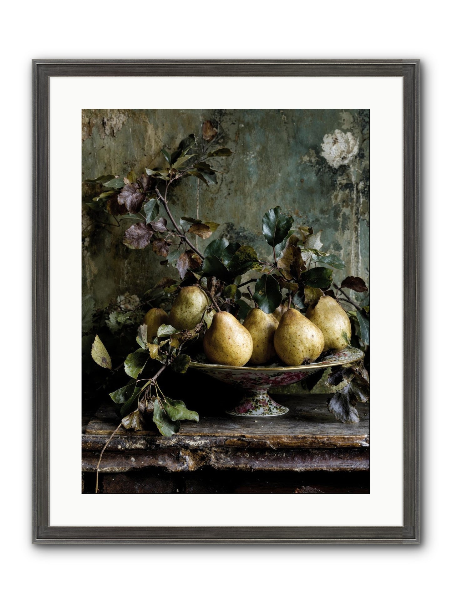 Summer's Grand Gesture Framed Print - Slimwoods Black/Silver 18x24