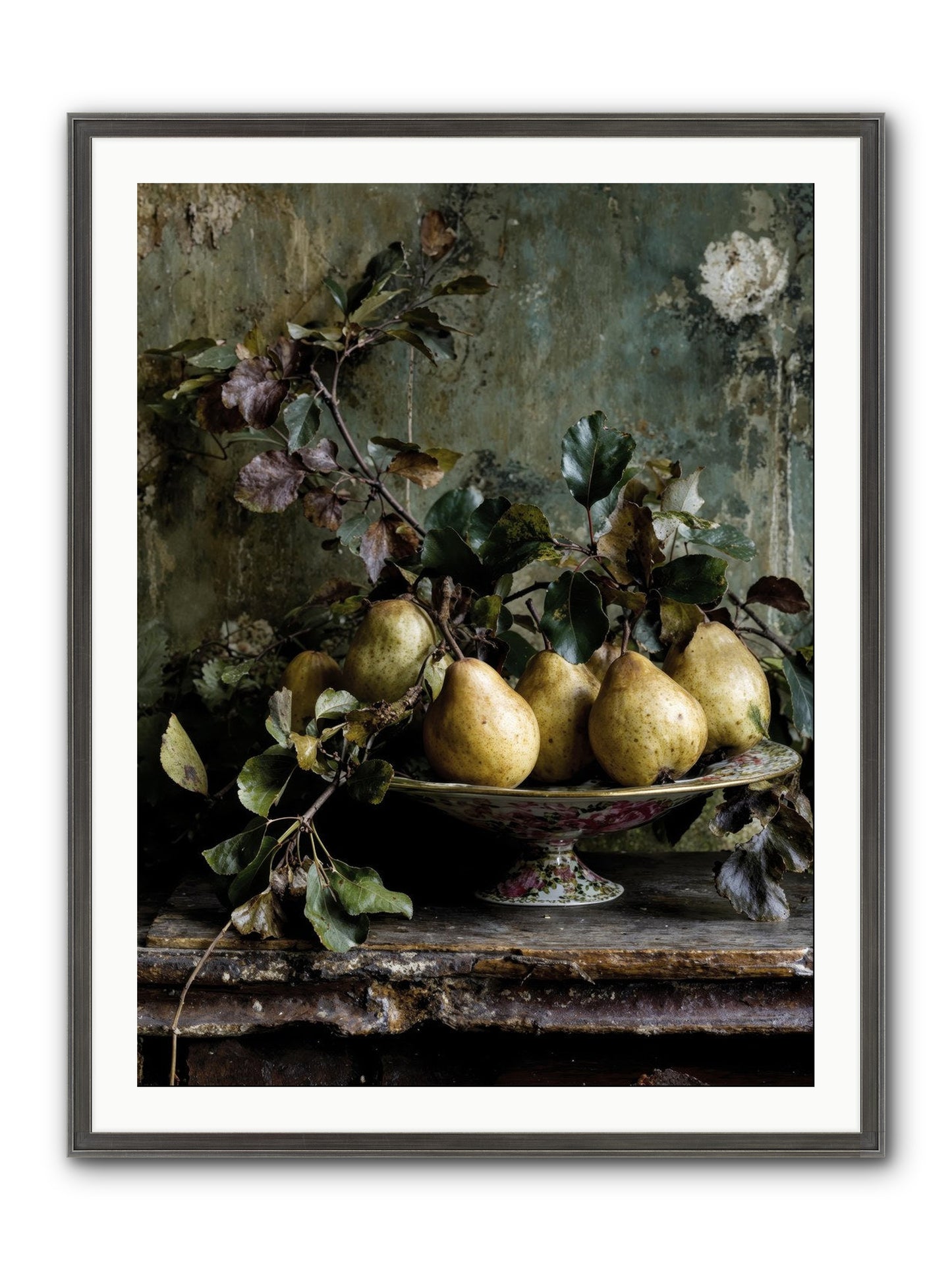 Summer's Grand Gesture Framed Print - Slimwoods Black/Silver 30x40