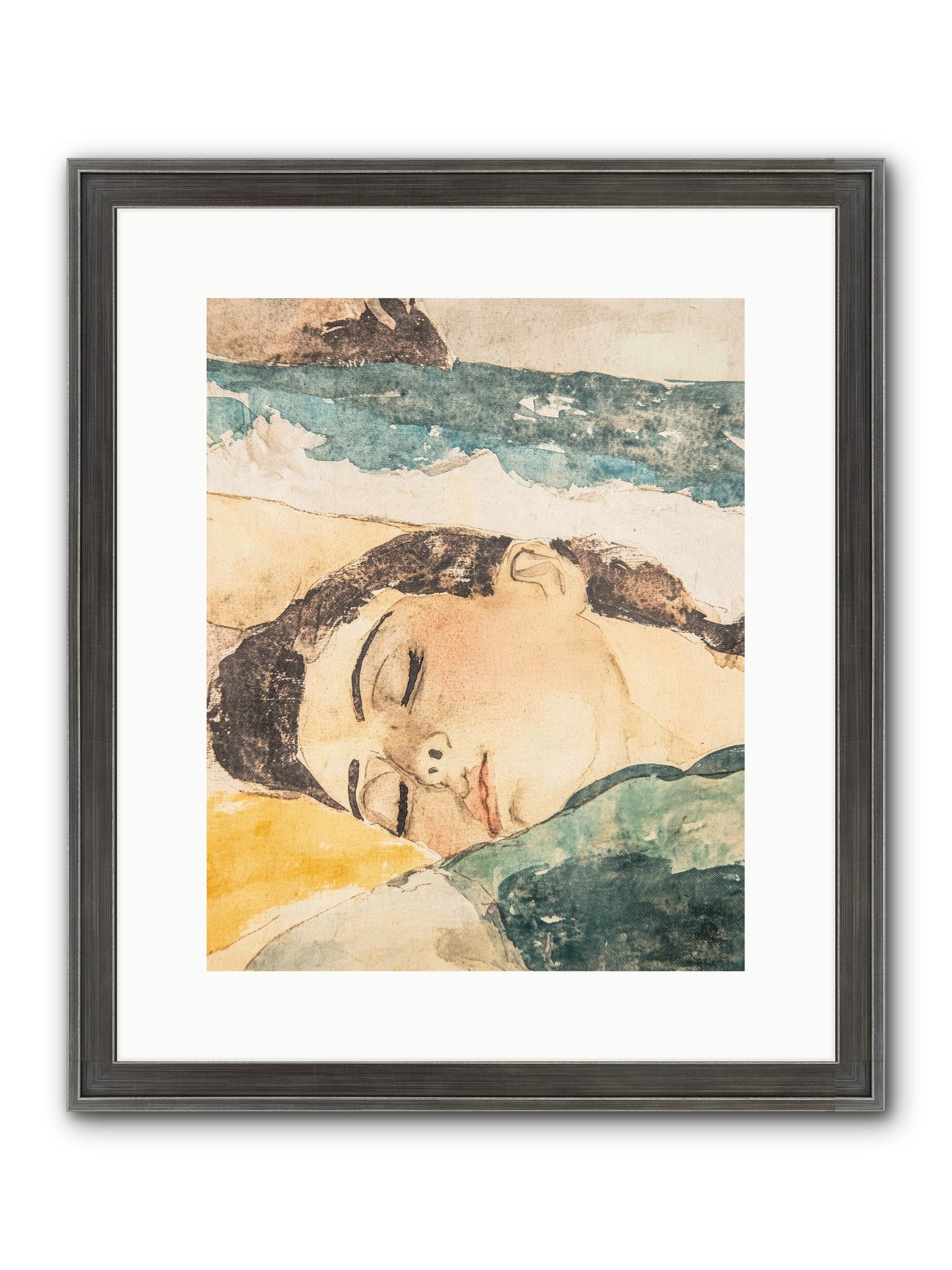 Summer's Memoir Framed Print - Slimwoods Black/Silver 12x15