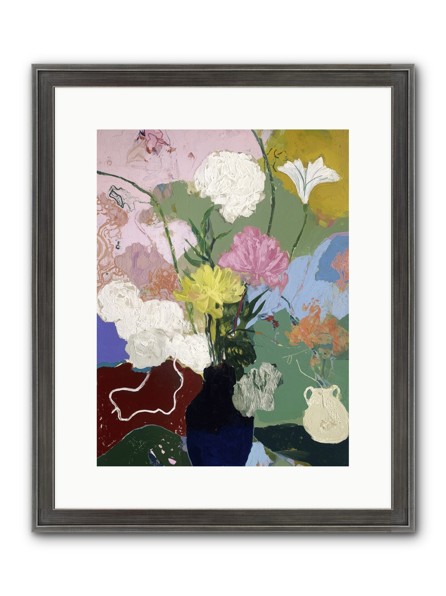 Sun-drenched Trails Framed Print - Slimwoods Black/Silver 12x16