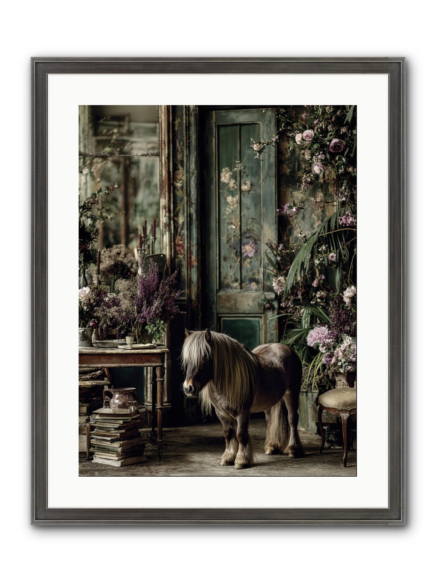 Sun Kissed Framed Print - Slimwoods Black/Silver 18x24