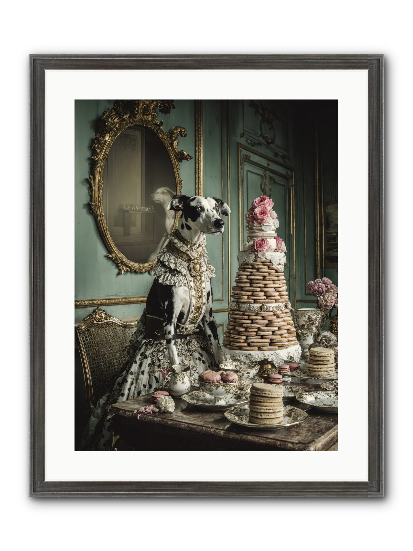 Sunday Sugar & Blush Framed Print - Slimwoods Black/Silver 18x24