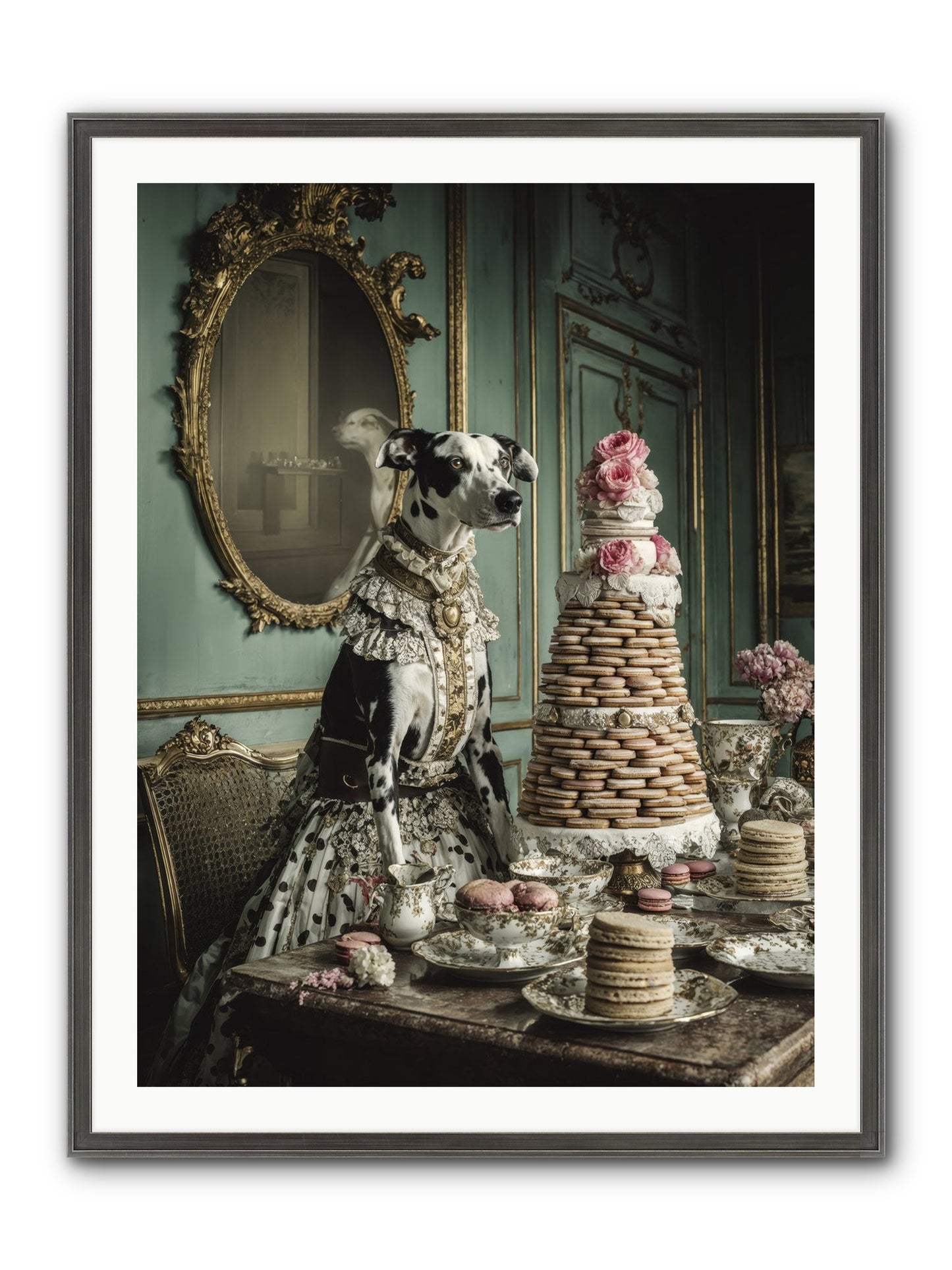 Sunday Sugar & Blush Framed Print - Slimwoods Black/Silver 30x40