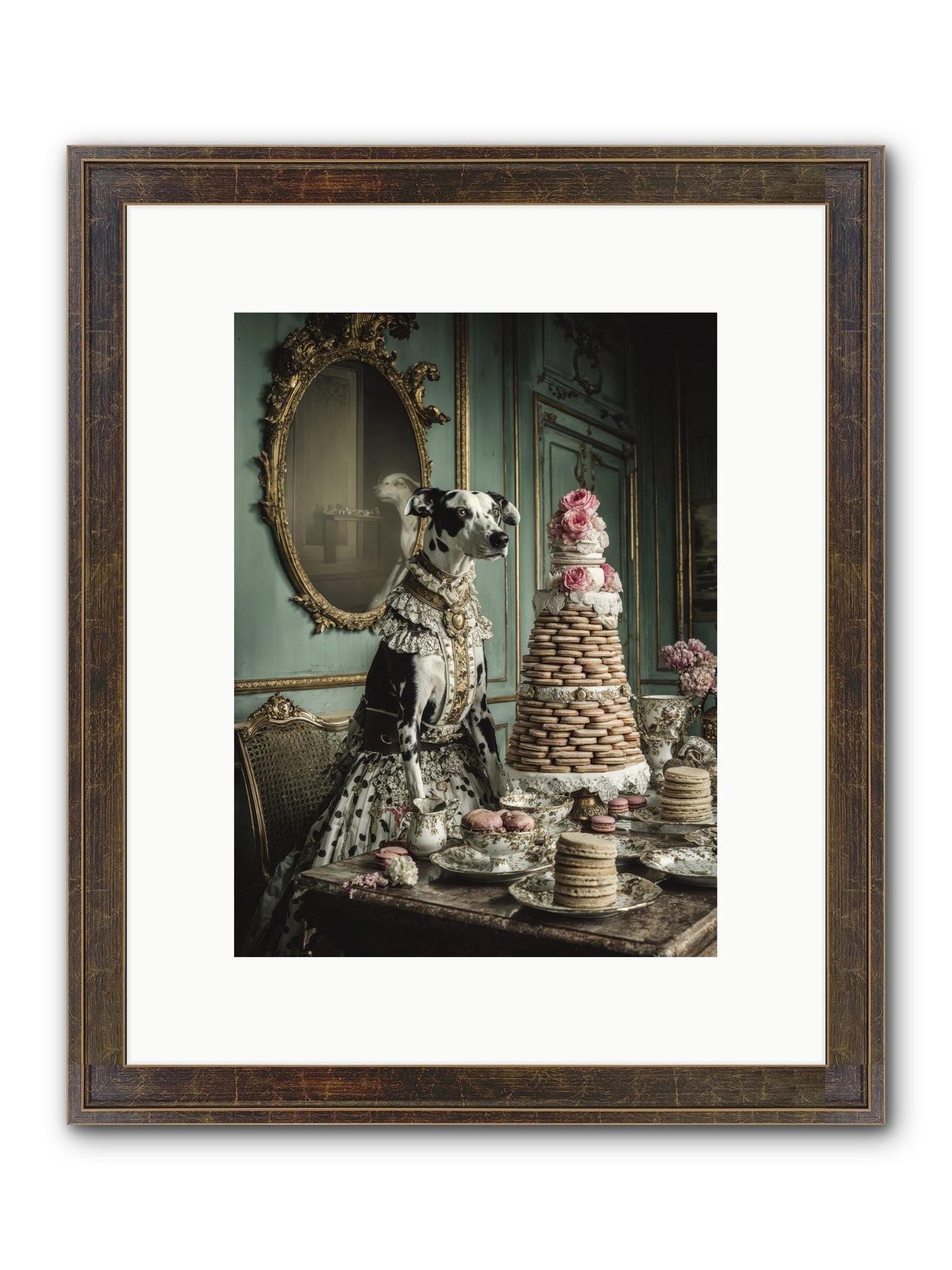 Sunday Sugar & Blush Framed Print - Slimwoods Black/Gold 9x12