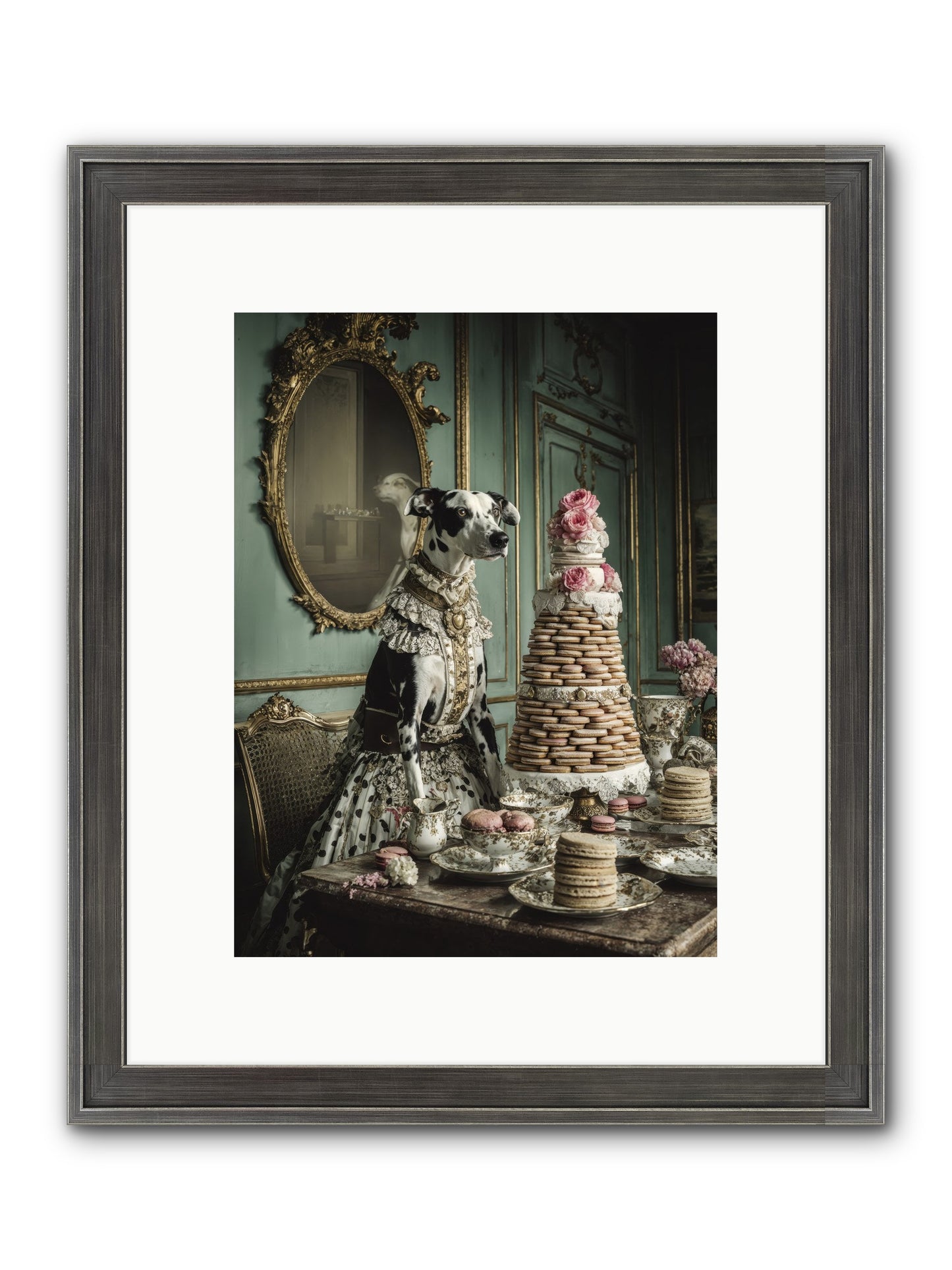 Sunday Sugar & Blush Framed Print - Slimwoods Black/Silver 9x12