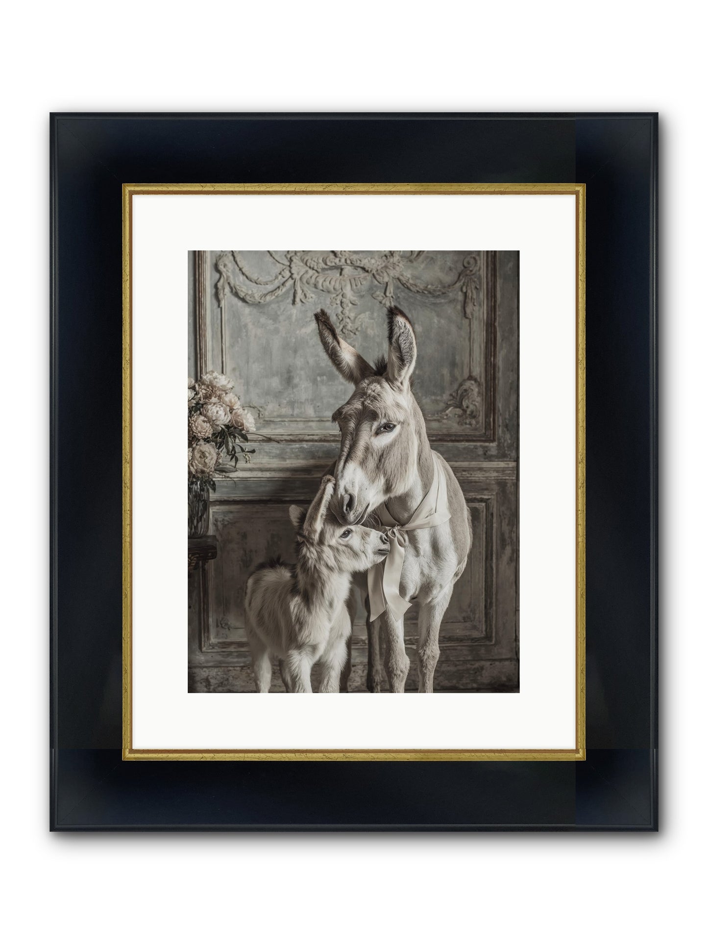 Sunlight's Confession Framed Print - Wide Black w/Gold 12x16