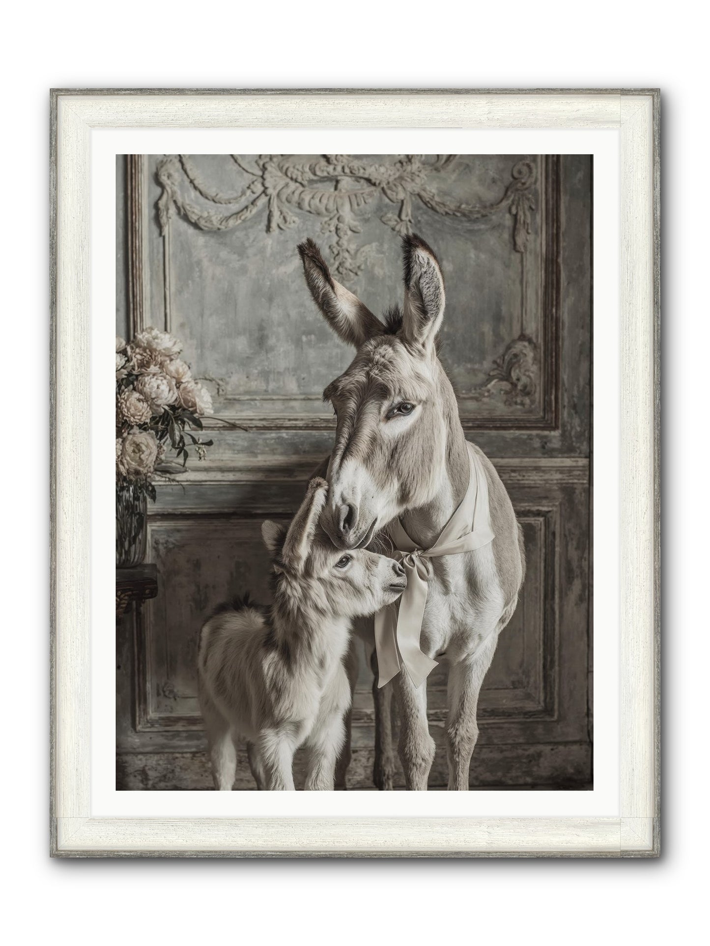 Sunlight's Confession Framed Print - Driftwood White 36x48