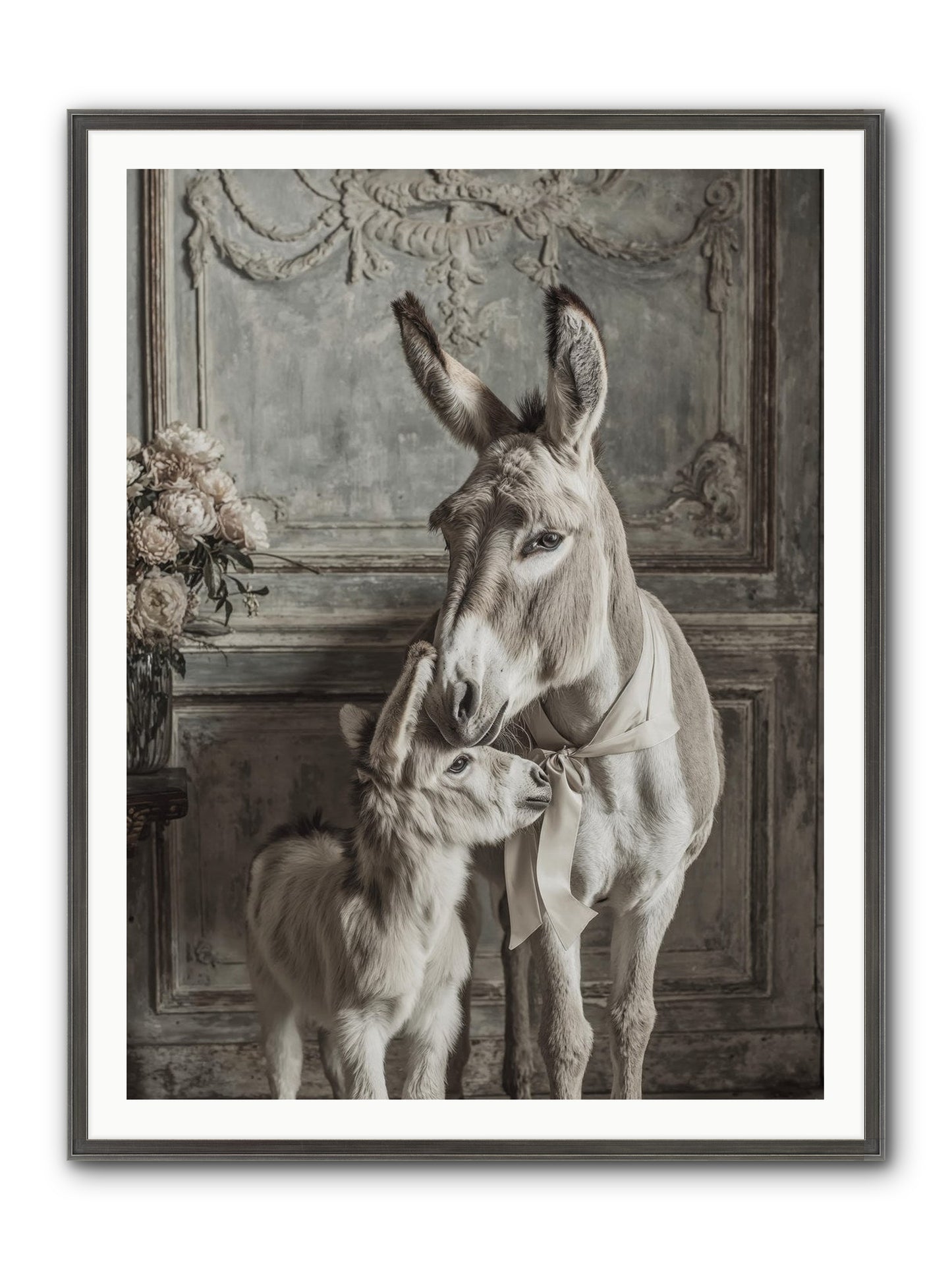 Sunlight's Confession Framed Print - Slimwoods Black/Silver 36x48