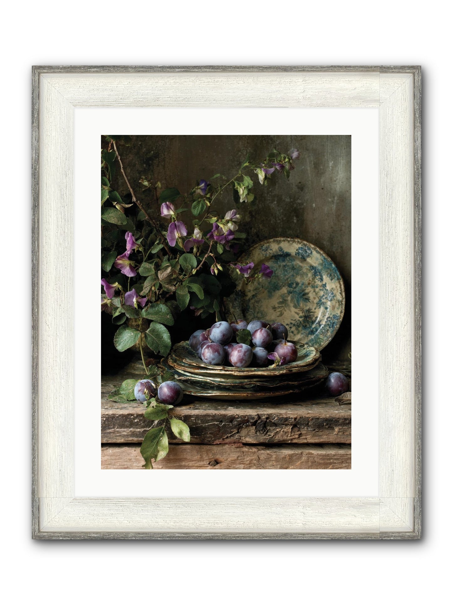 Sunrise Framed Print - Driftwood White 18x24