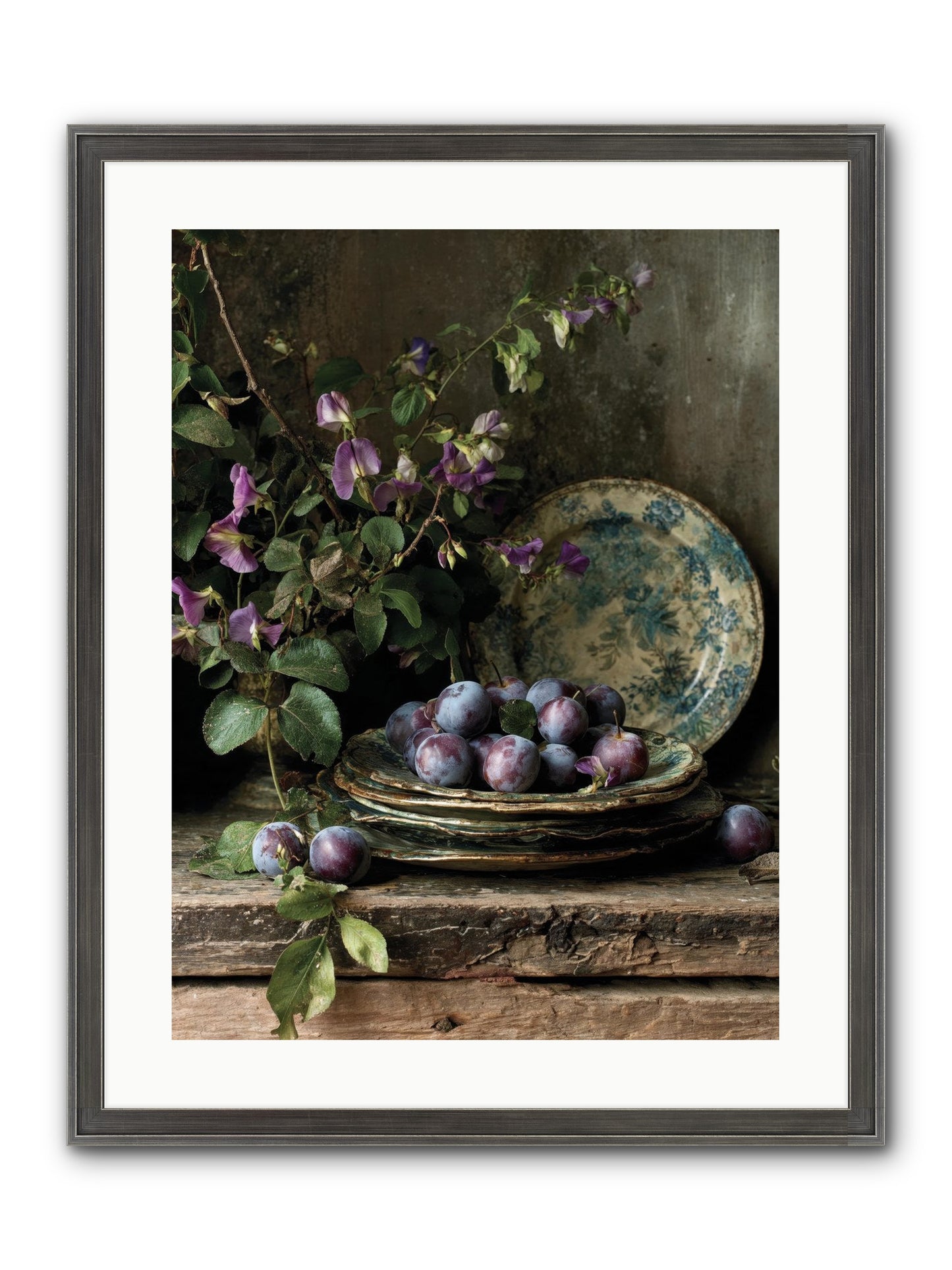Sunrise Framed Print - Slimwoods Black/Silver 18x24