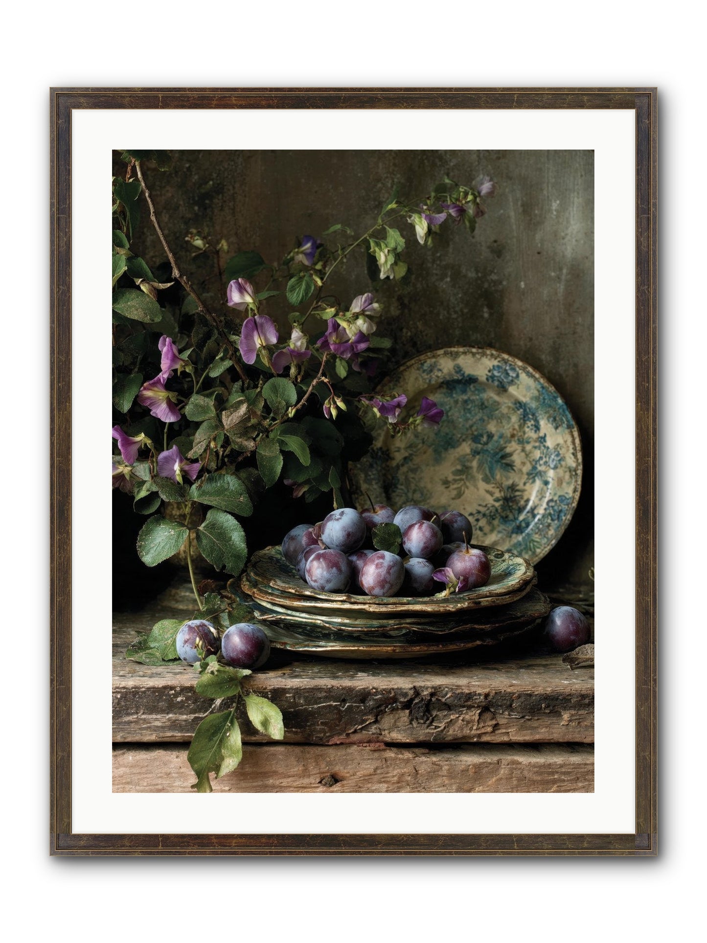 Sunrise Framed Print - Slimwoods Black/Gold 24x32