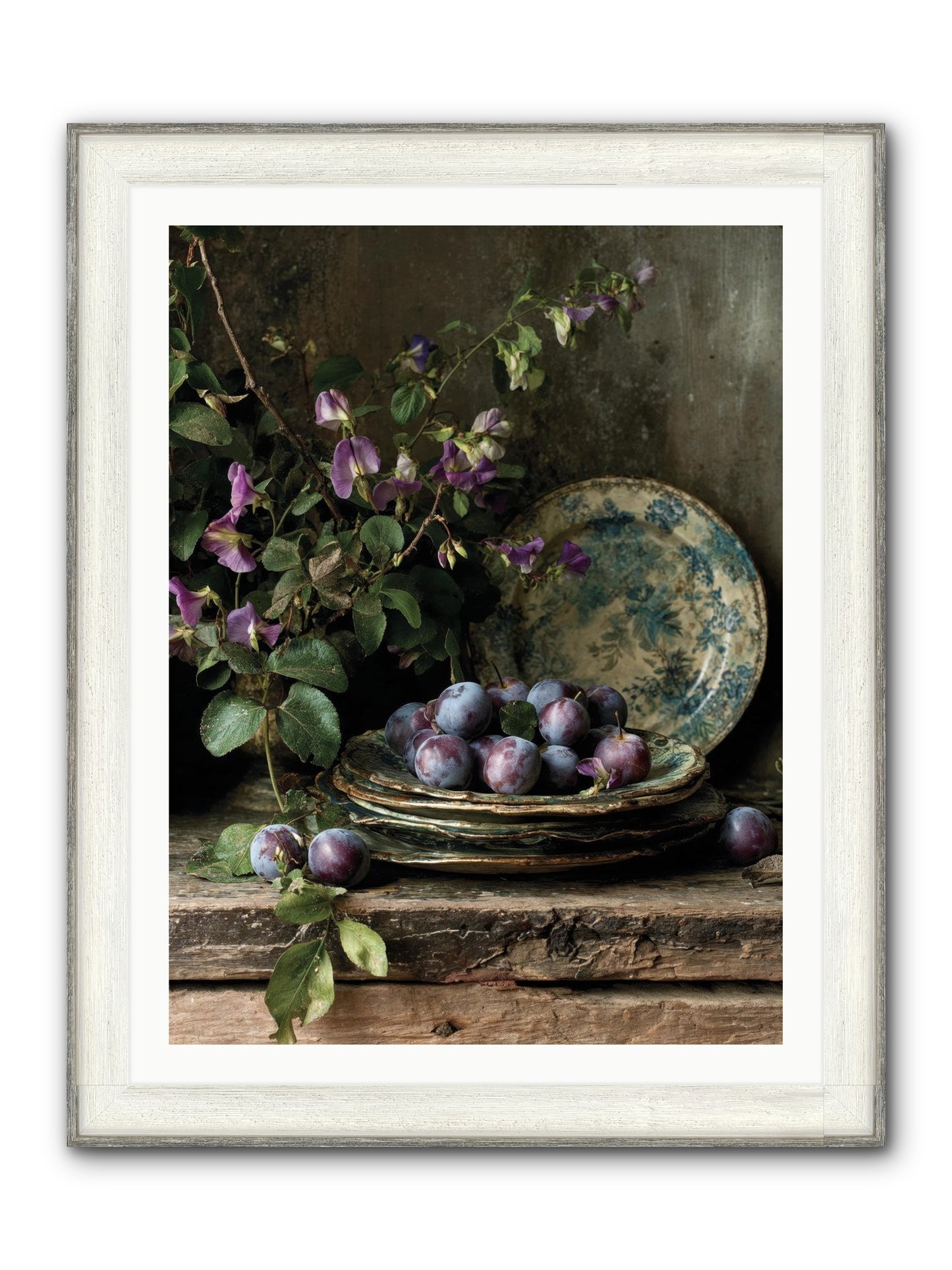 Sunrise Framed Print - Driftwood White 30x40