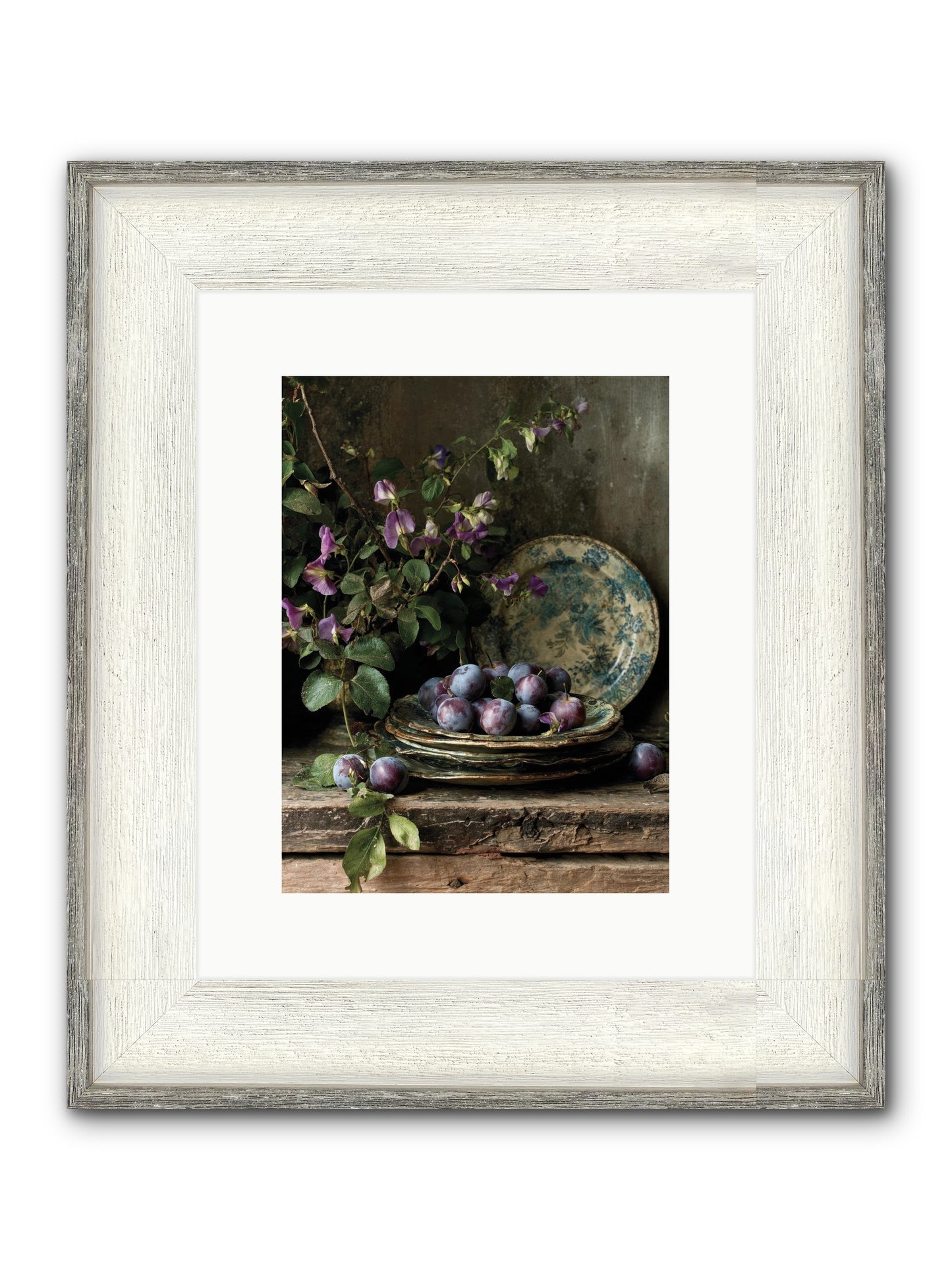 Sunrise Framed Print - Driftwood White 9x12
