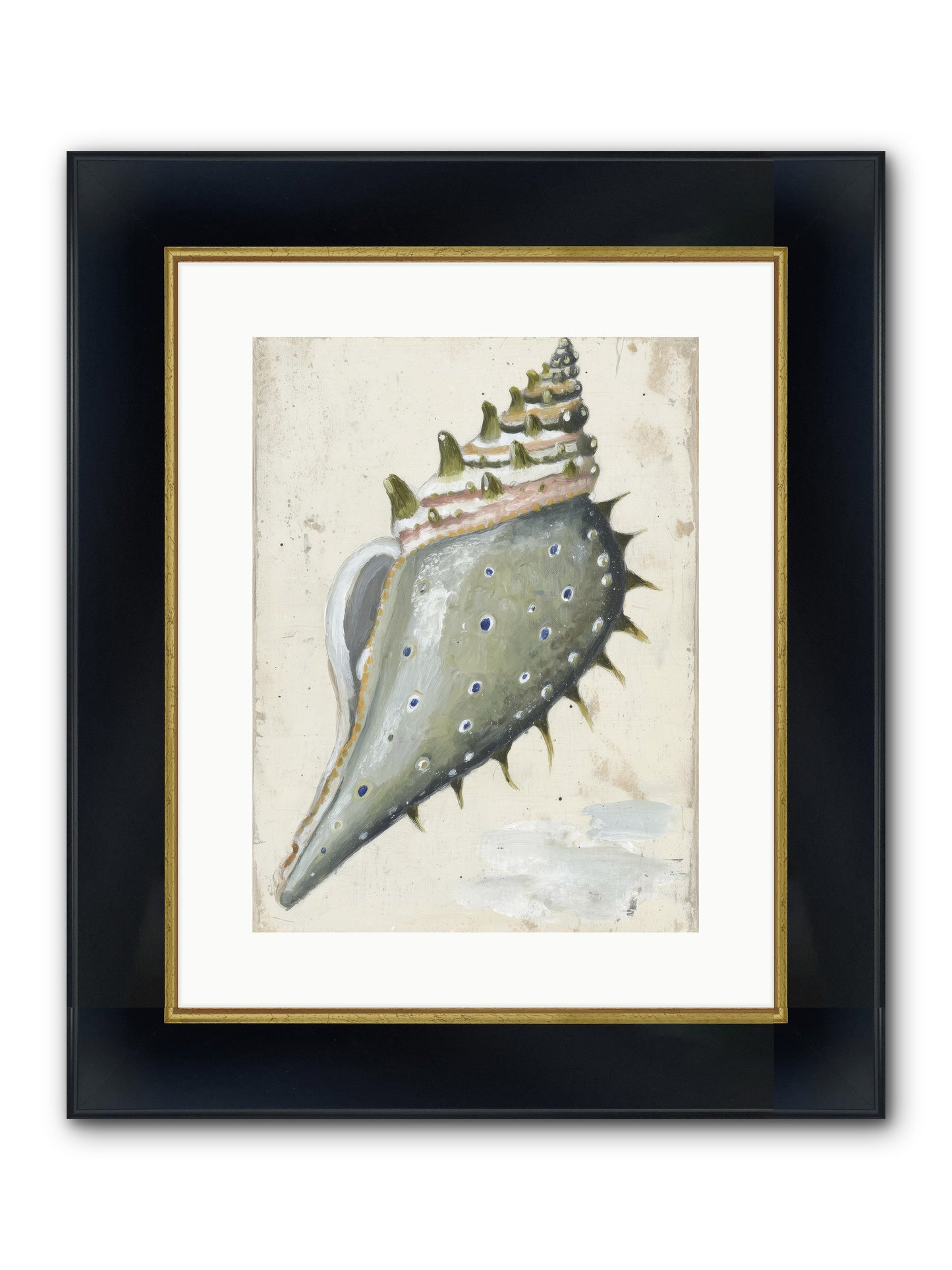 Sunset's Token Framed Print - Wide Black w/Gold 12x16