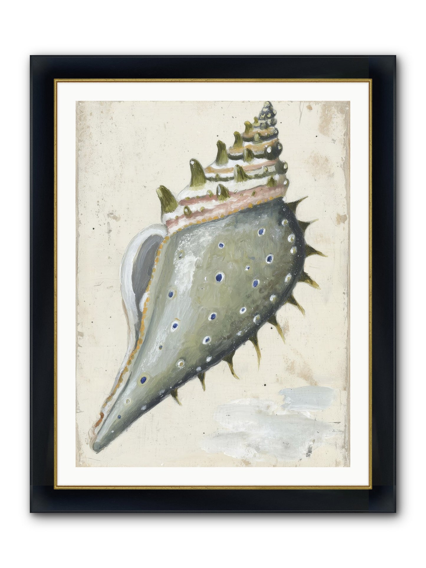 Sunset's Token Framed Print - Wide Black w/Gold 30x40