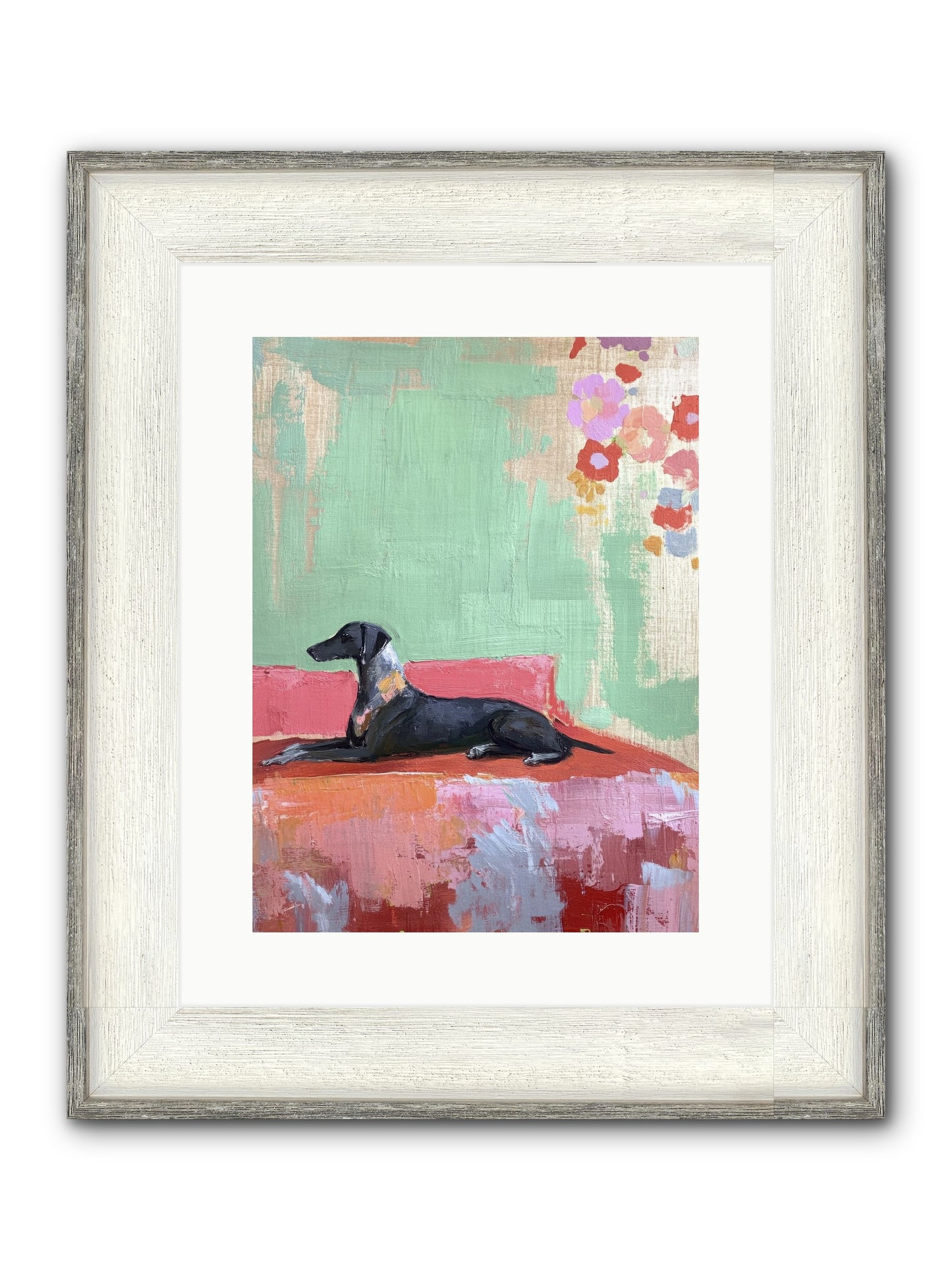 Sunshine And Sweetness Framed Print - Driftwood White 12x16